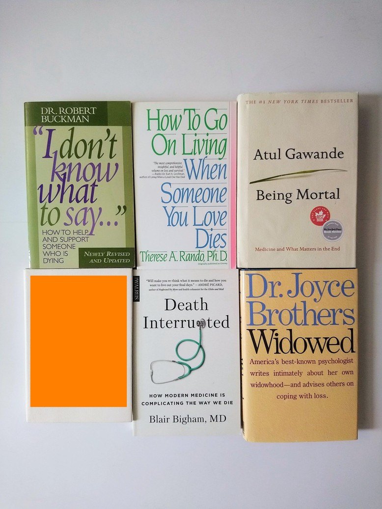 Grief/Mortality/Death books!