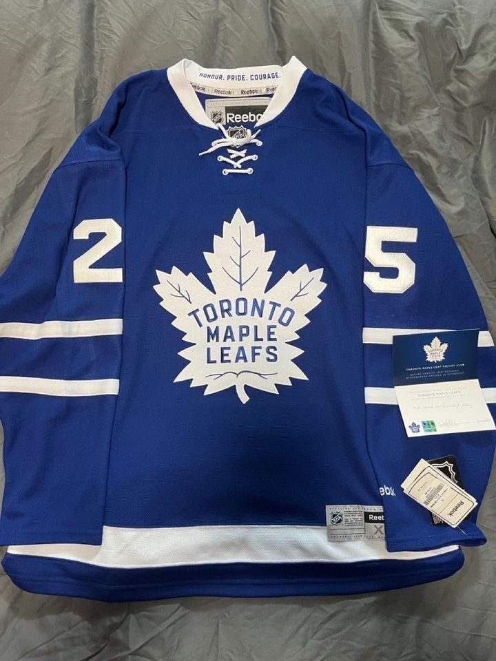 Maple Leafs Jersey - Autographed by JVR - Brand New with Tags