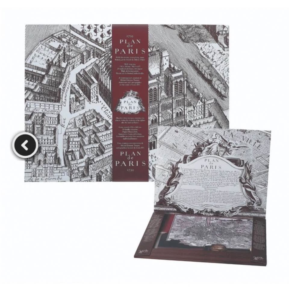 1739 Paris Map Portfolio – Plan de Paris Print Set - photo 3