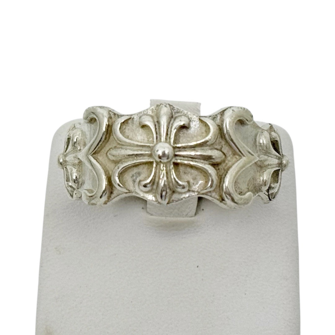 Chrome Hearts sterling silver Maltese cross band ring - GM1205 - photo 3
