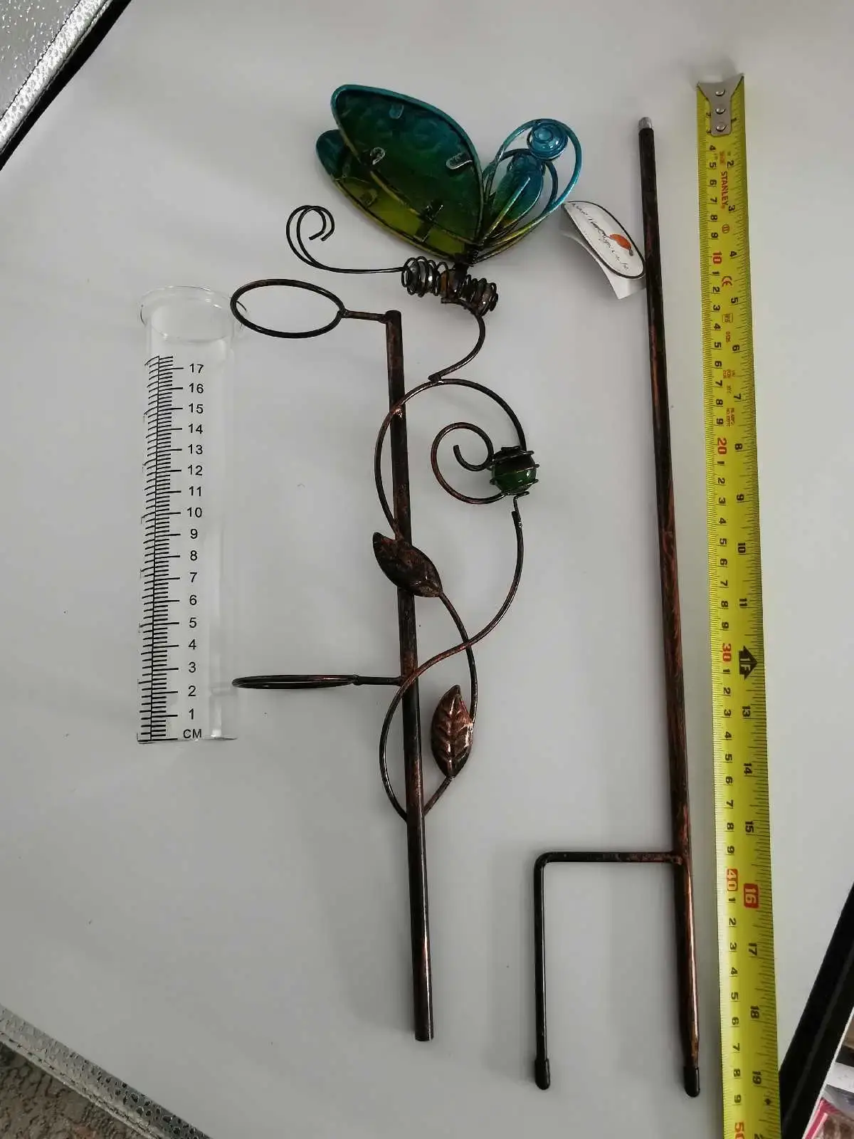 Butterfly Garden Rain Gauge - photo 2