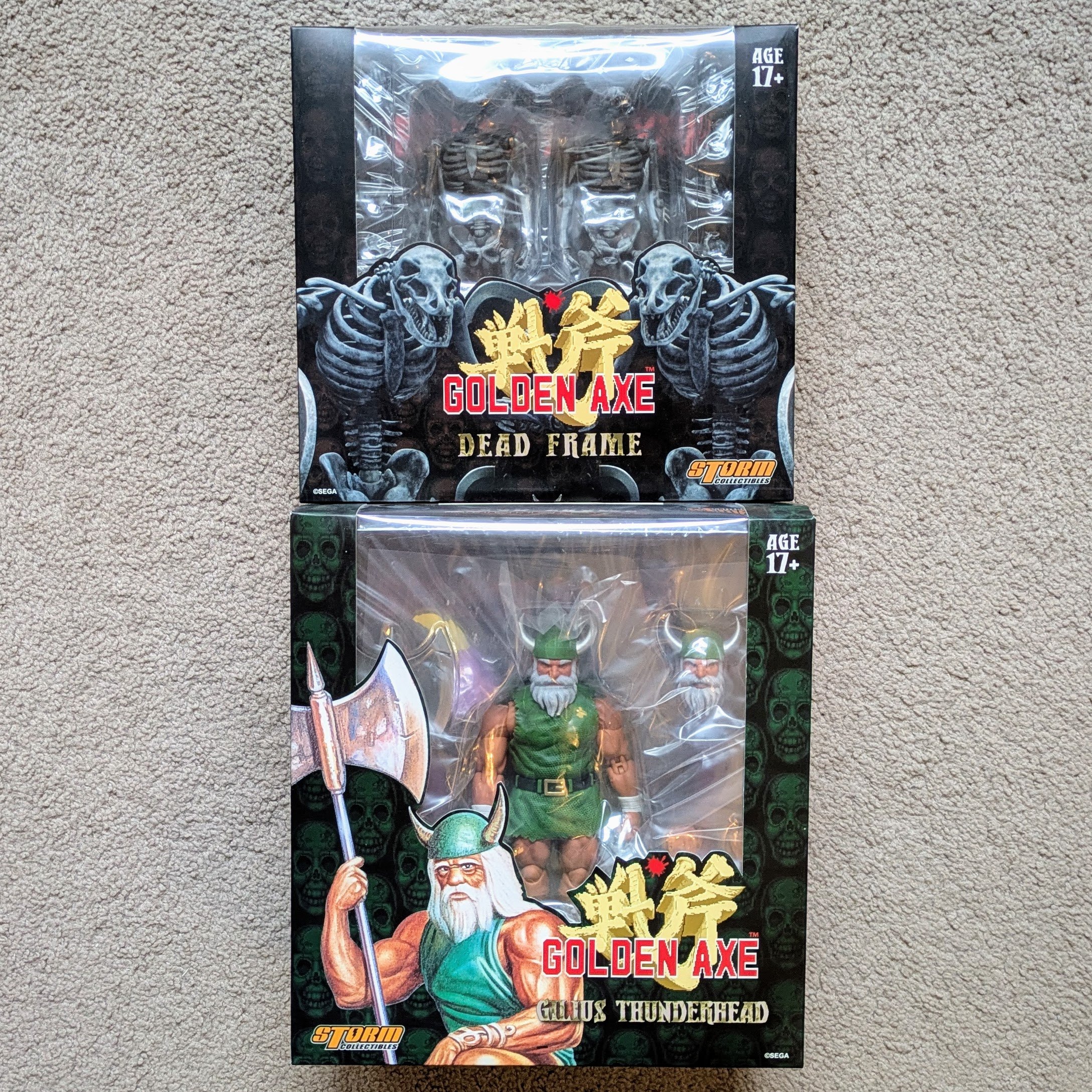 Storm Collectibles Golden Axe Figure Bundle