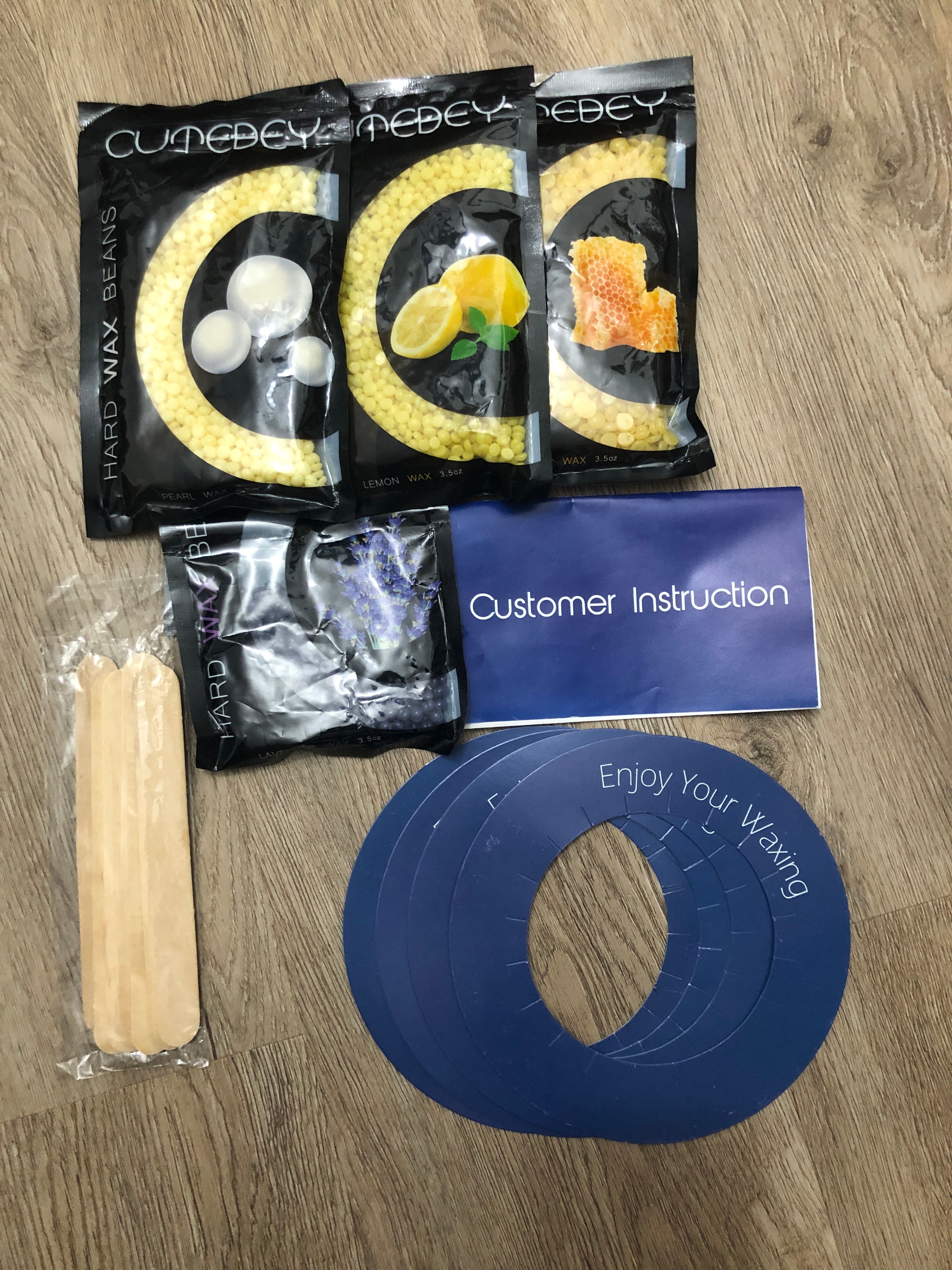 Waxing kit with 3 packs of wax New - photo 2