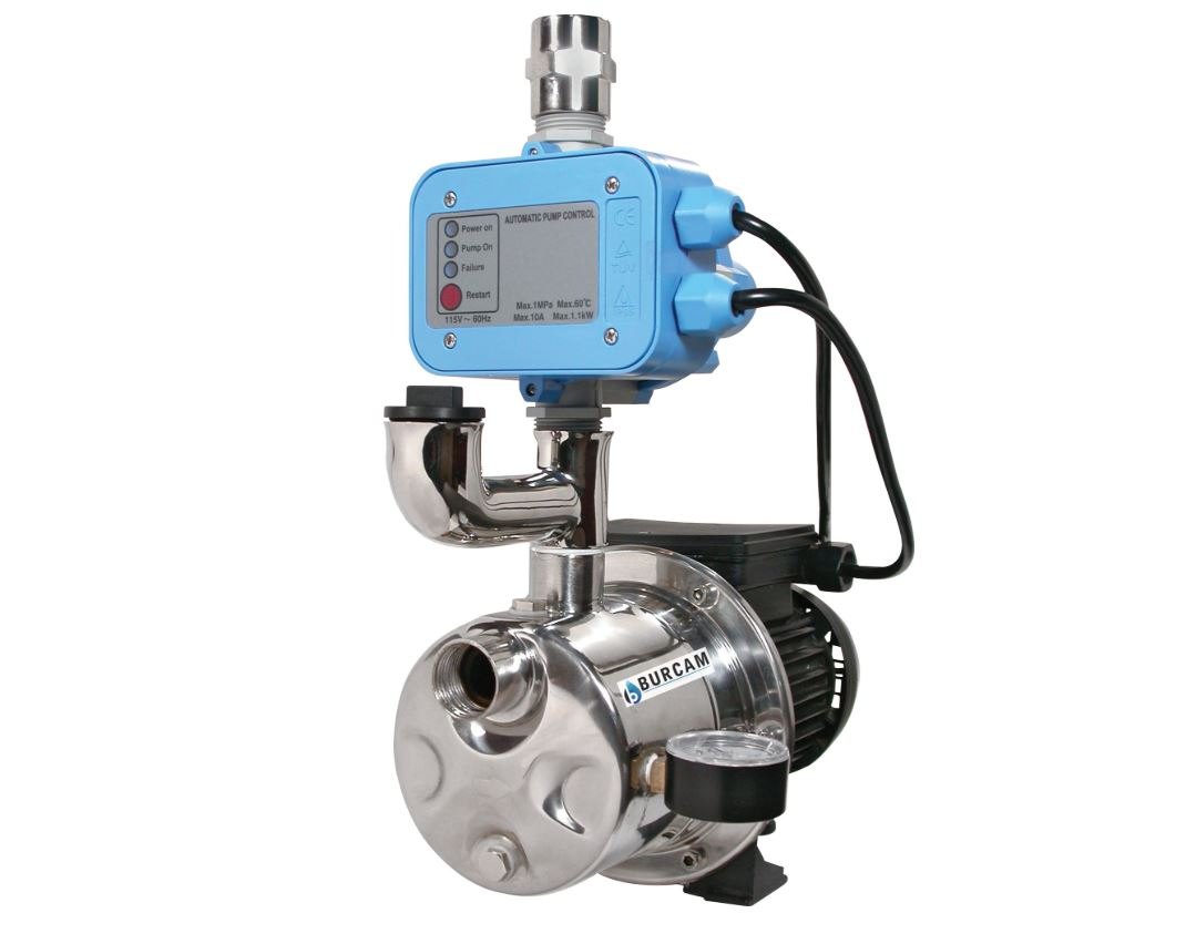3/4 HP Tankless Stainless-Steel Shallow-Well Jet Pump