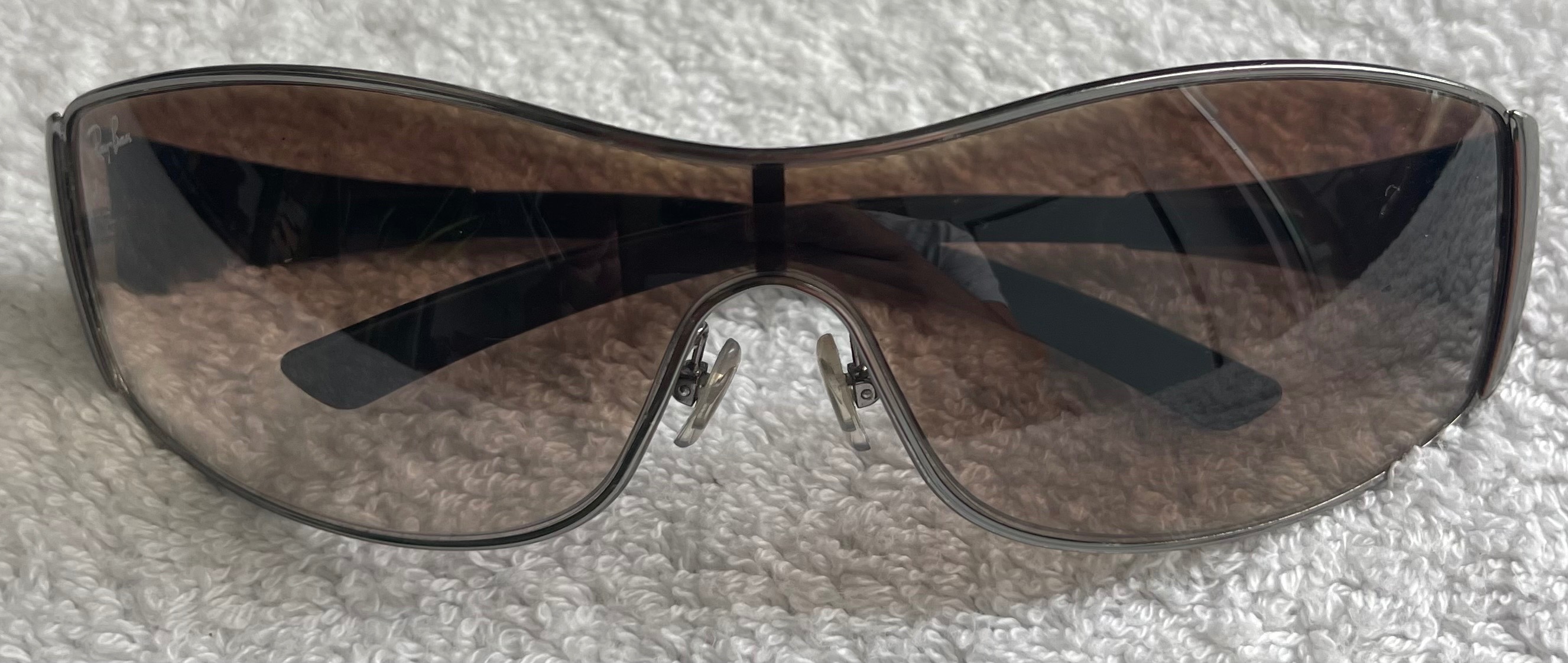 As-Is Vintage Ray-Ban RB 3265 Gunmetal Frame Only - photo 2
