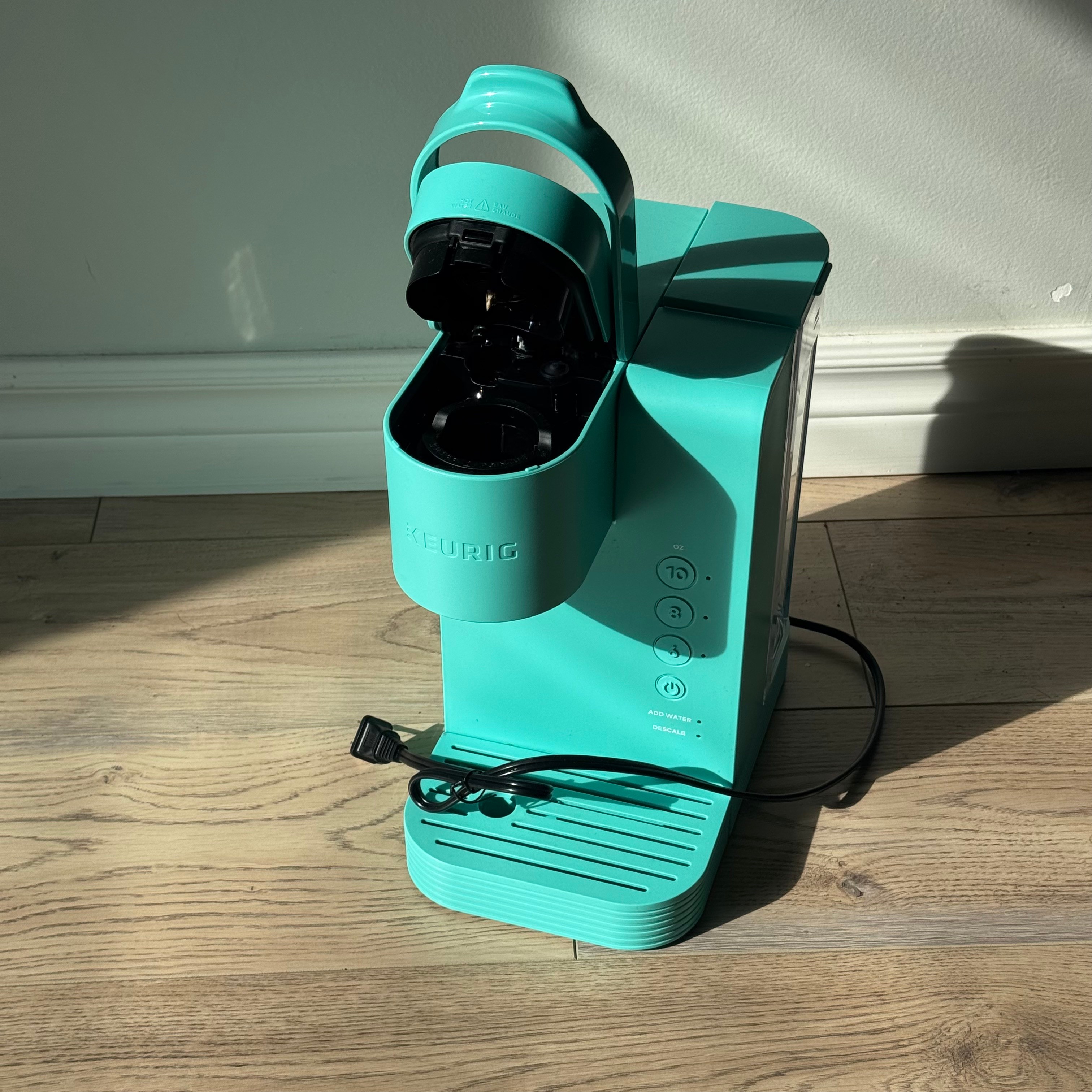 Keurig K-Cup Coffee Maker + Pod Storage Drawer — Teal/Aqua - photo 3