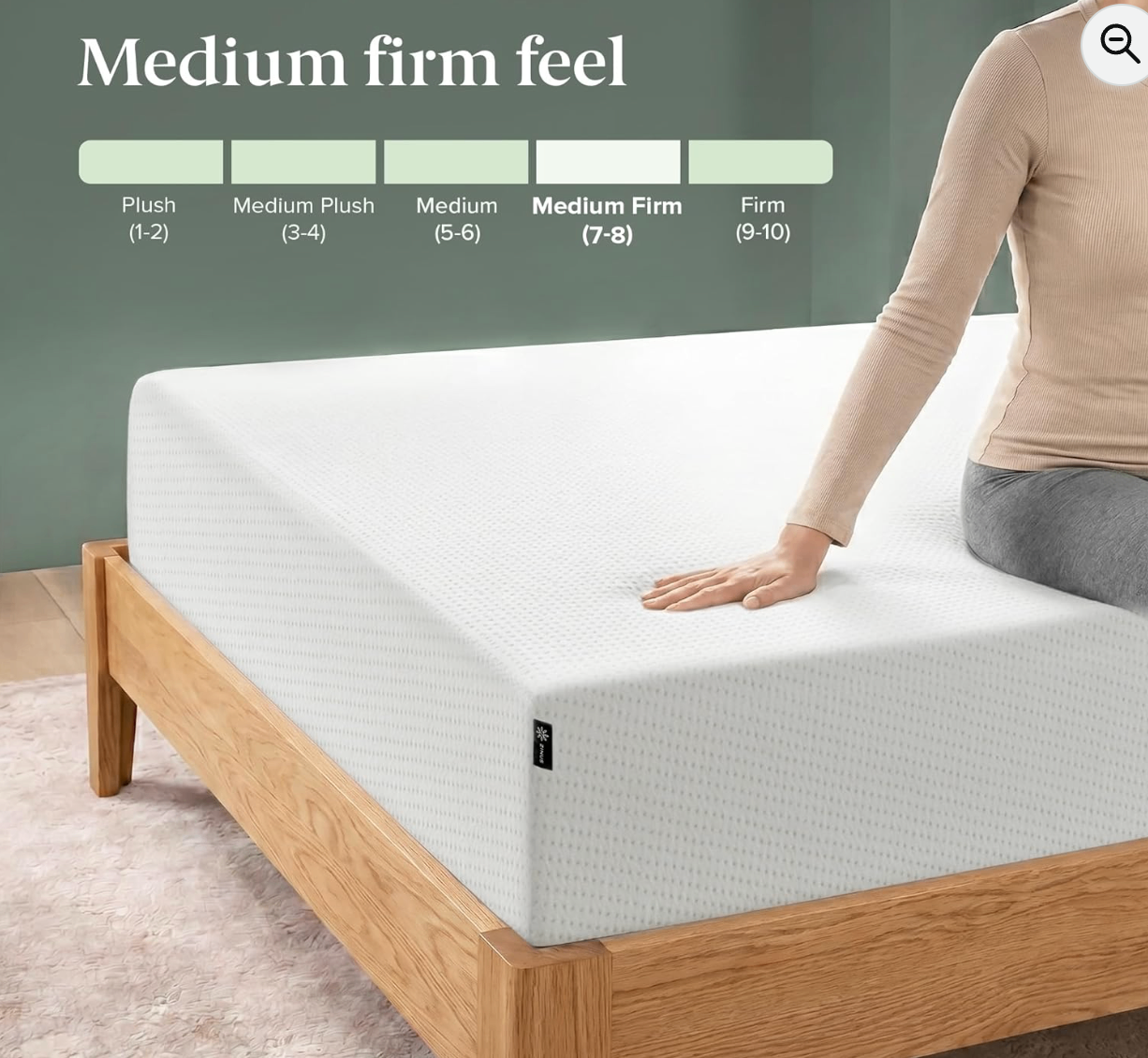 ZINUS 12 Inch Queen Memory Foam Mattress — Open Box, Unused - photo 3