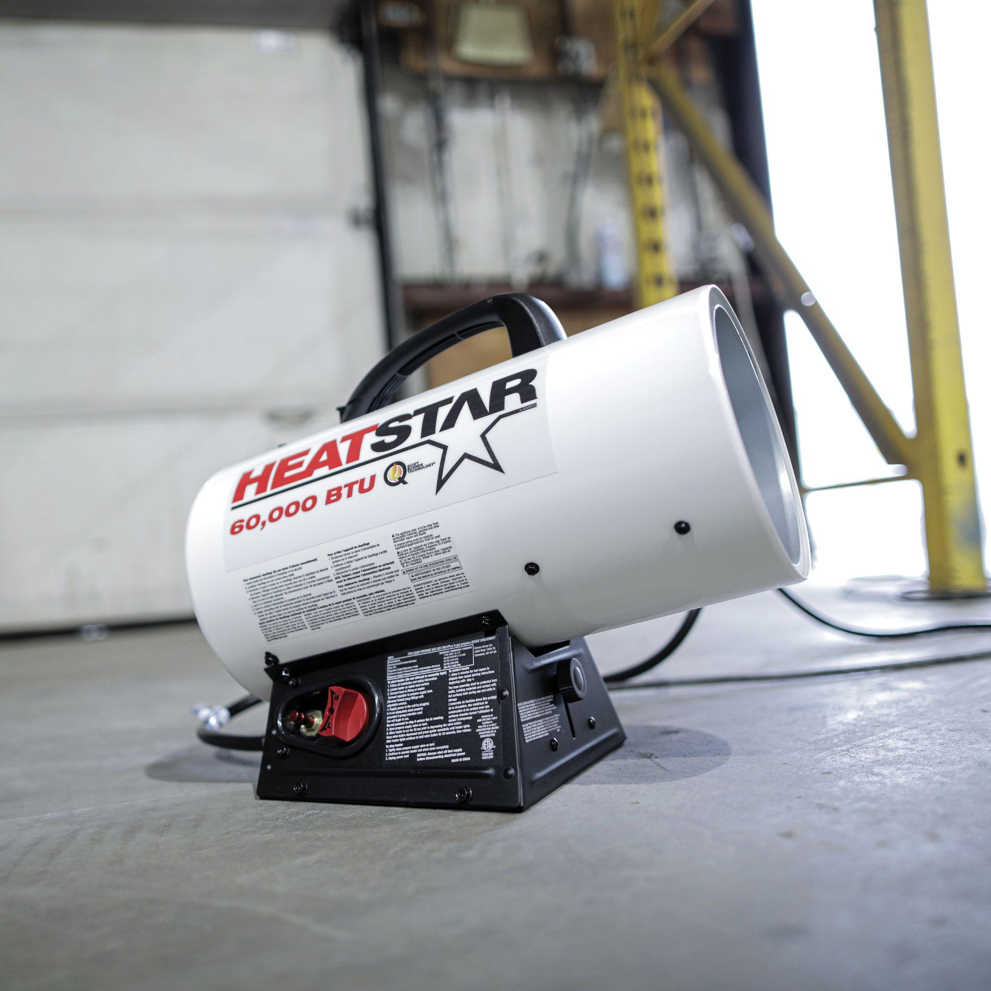 30,000 to 60,000 BTU Forced-Air Propane Heater - photo 3