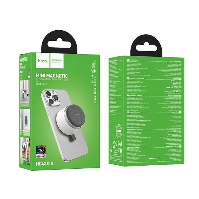 HOCO Surpass Magnetic Bluetooth Speaker - photo 2