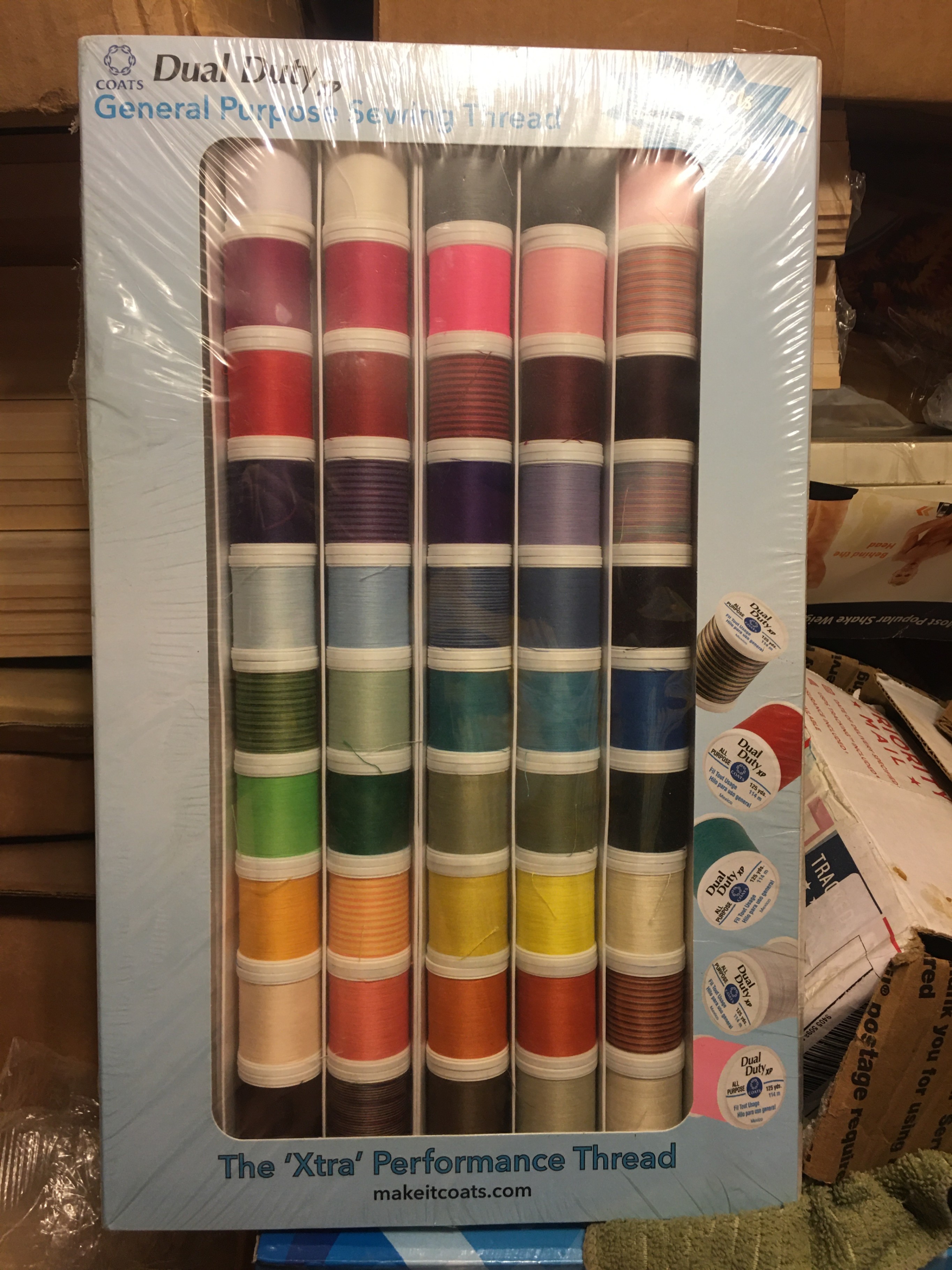 Coats Dual Duty General Purpose Sewing Thread Spool Set