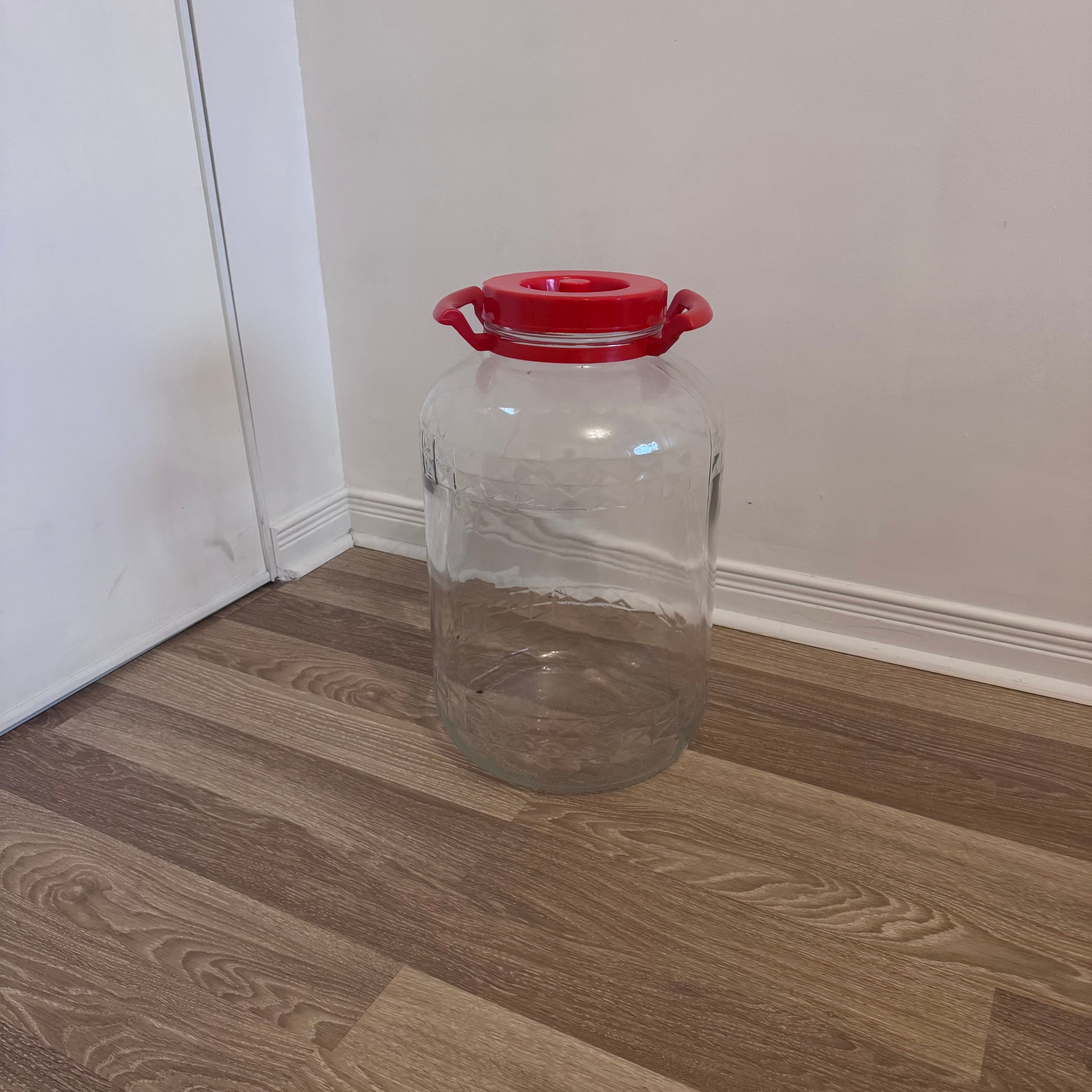 35L Large Glass Fermentation Jar — Kimchi / Pickles / Sauerkraut