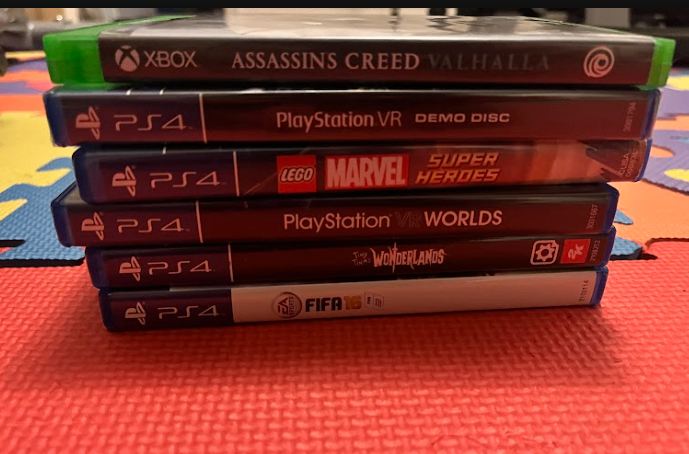 PS4 Games (and one XBOX Series X game)