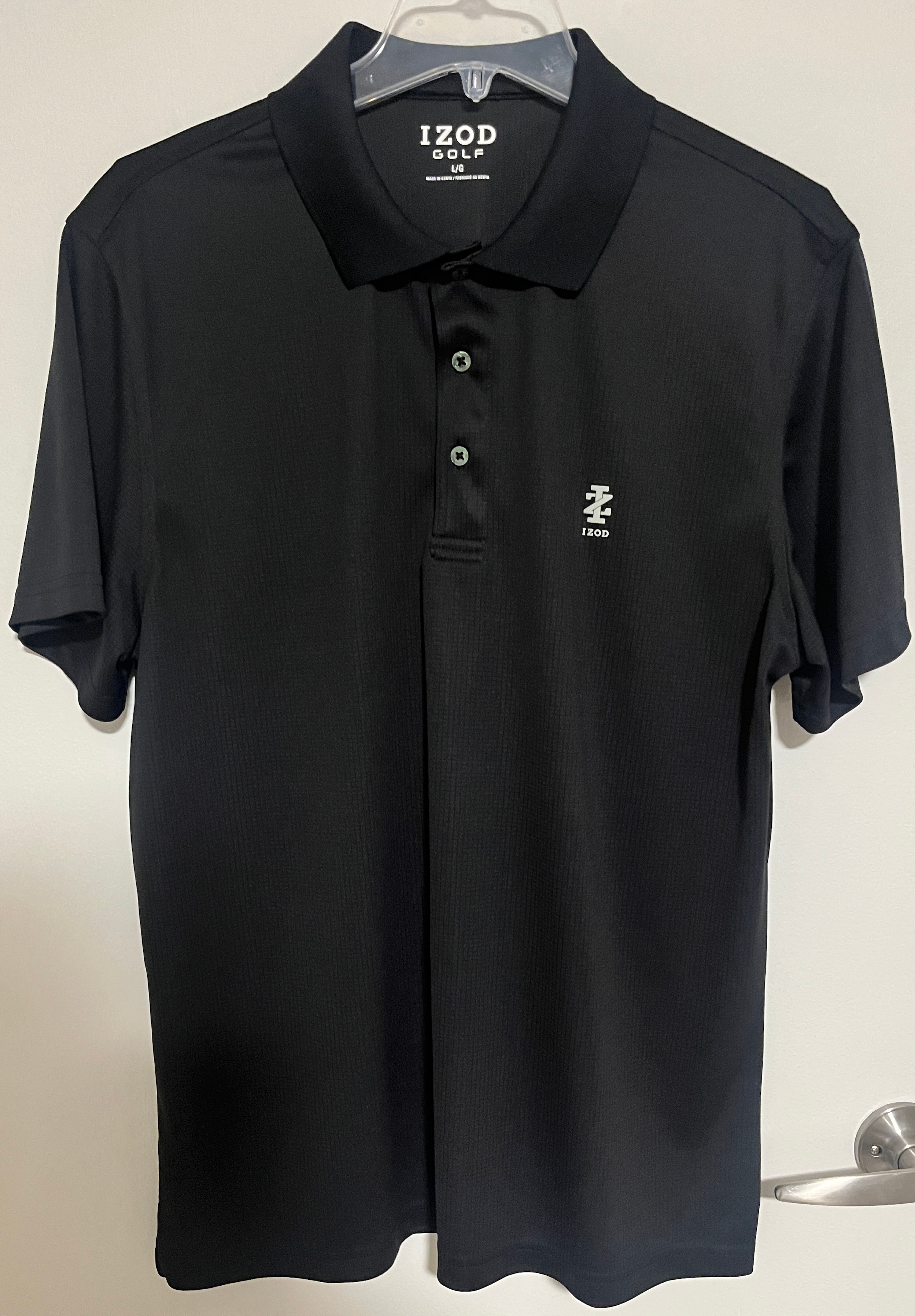 Men's IZOD Polo/Golf Shirt-SIZE LG