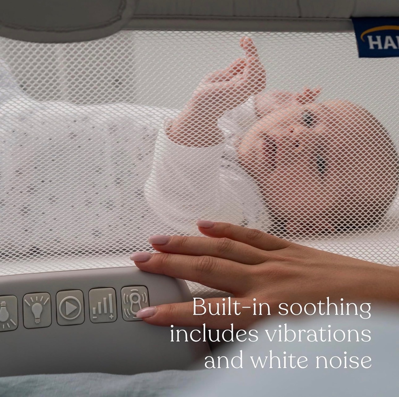 Baby Bassinet 360° Rotation Adjustable Height Breathable Mesh - photo 5