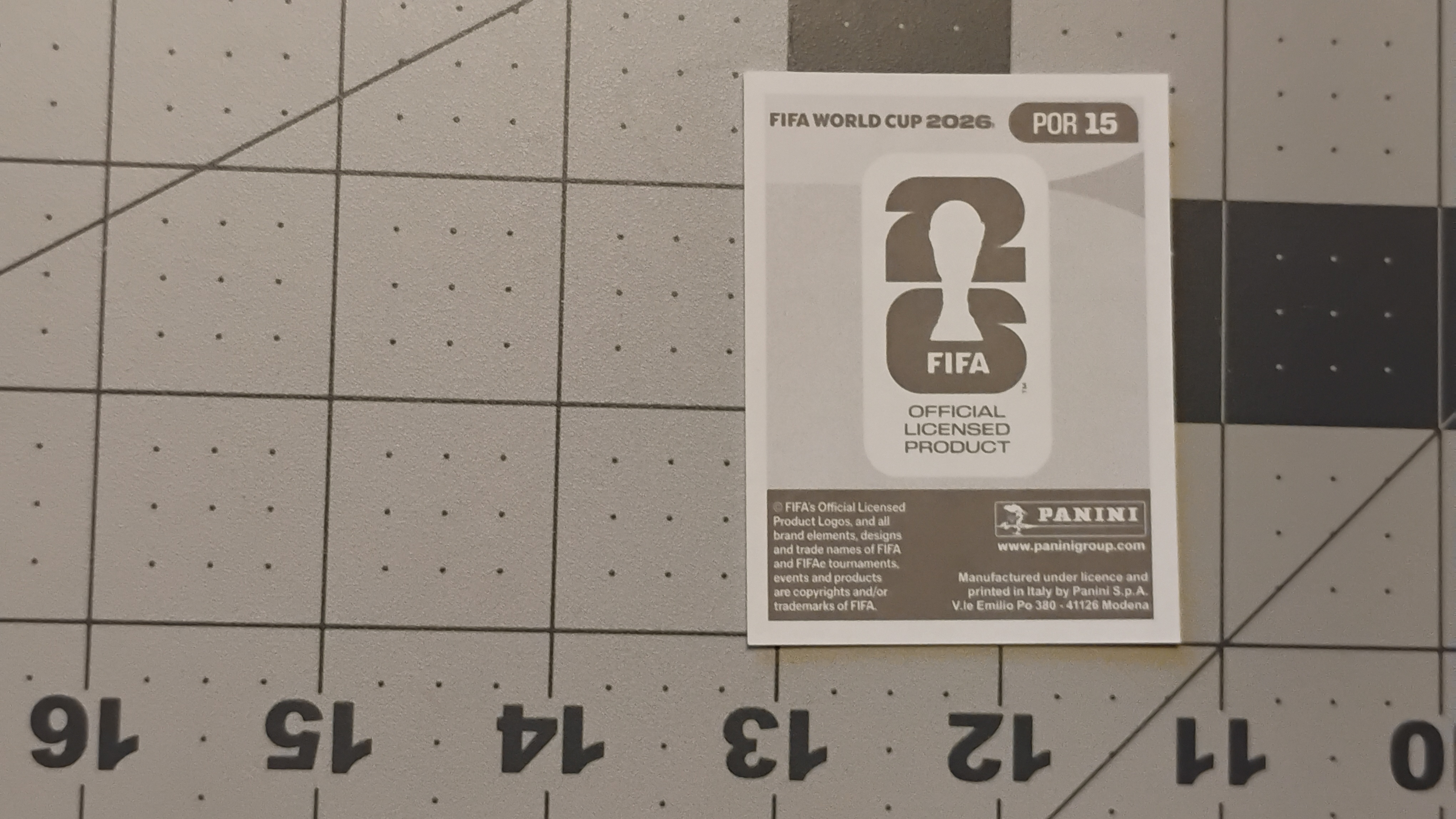 Cristiano Ronaldo Portugal POR 15 World Cup 2026 Panini Sticker - photo 2