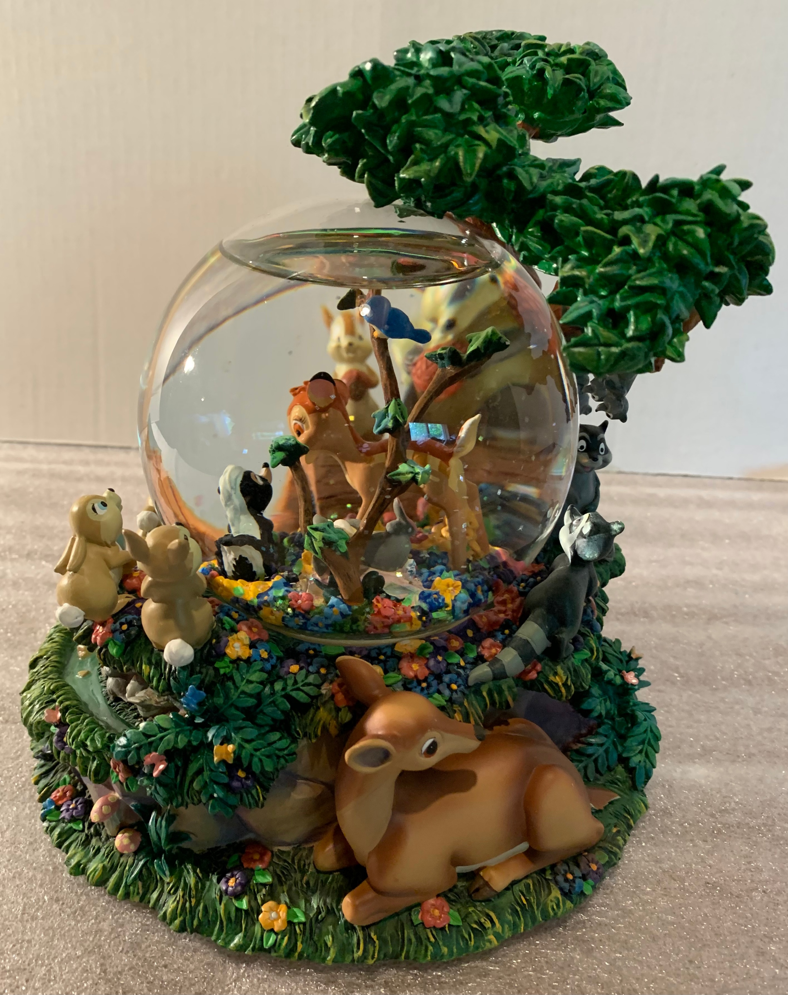 Disney Bambi Motion Snow Globe - photo 3