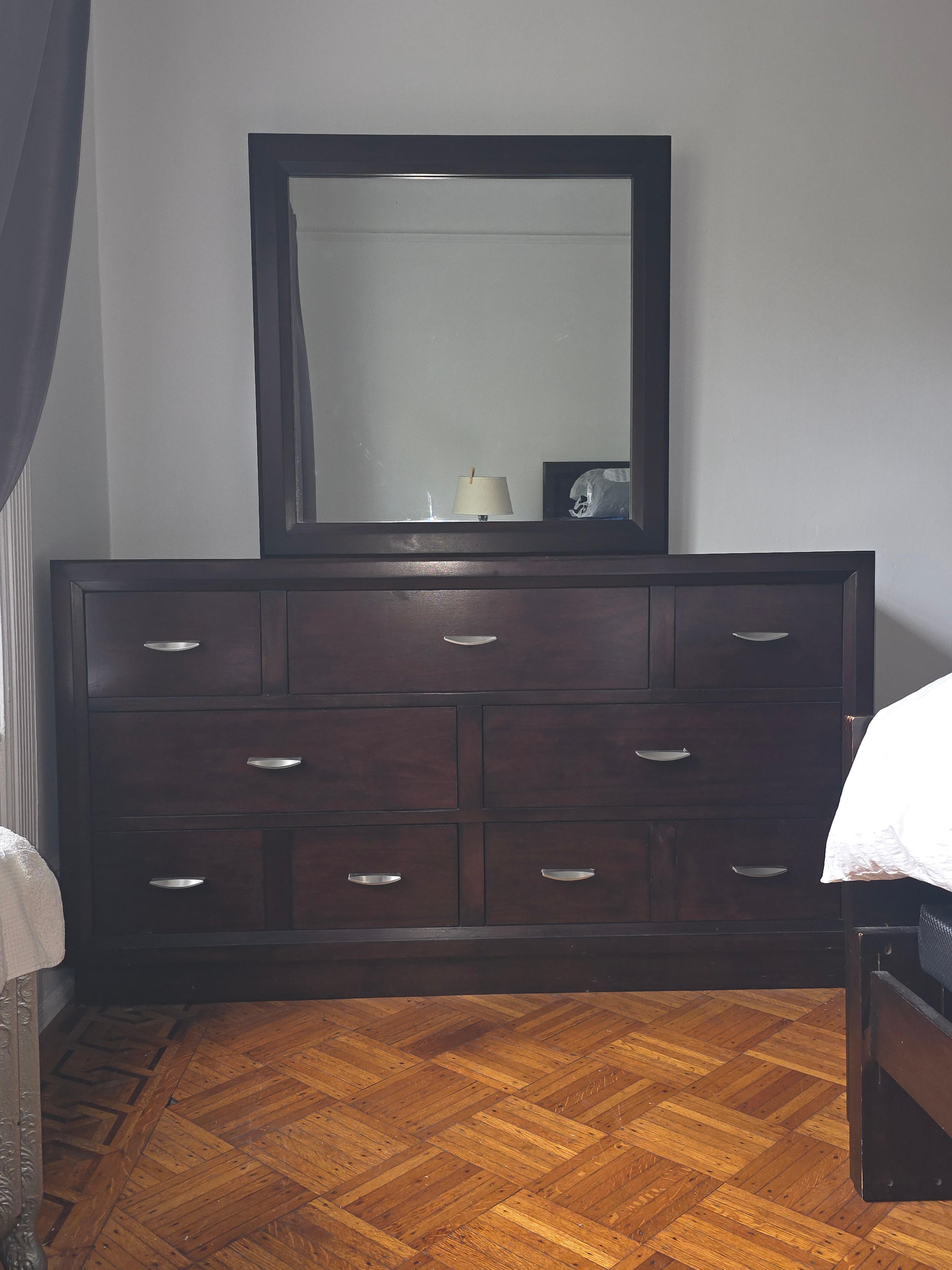 7 Drawer Dresser and Mirror