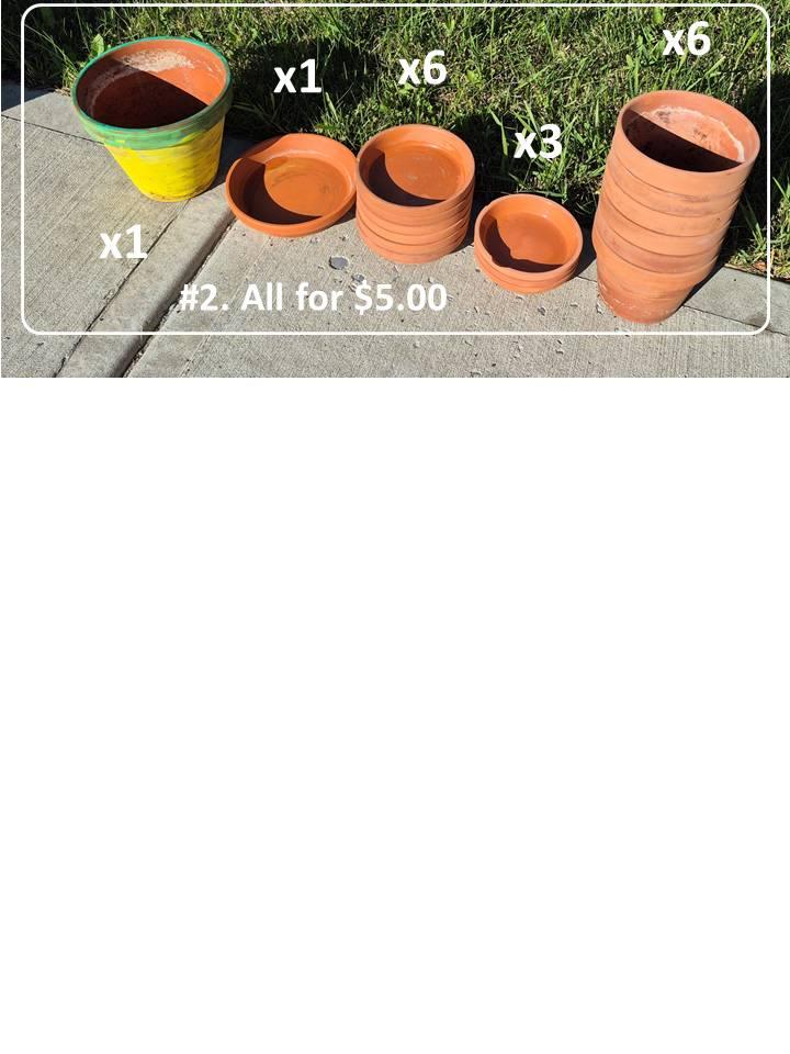 Assorted Planters and Garden Accessories - photo 2