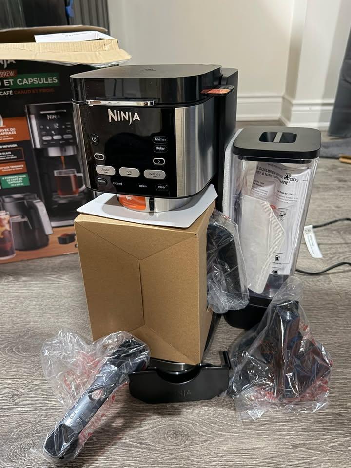 Ninja DualBrew Grounds & Pods Coffee Maker - Open Box - photo 3