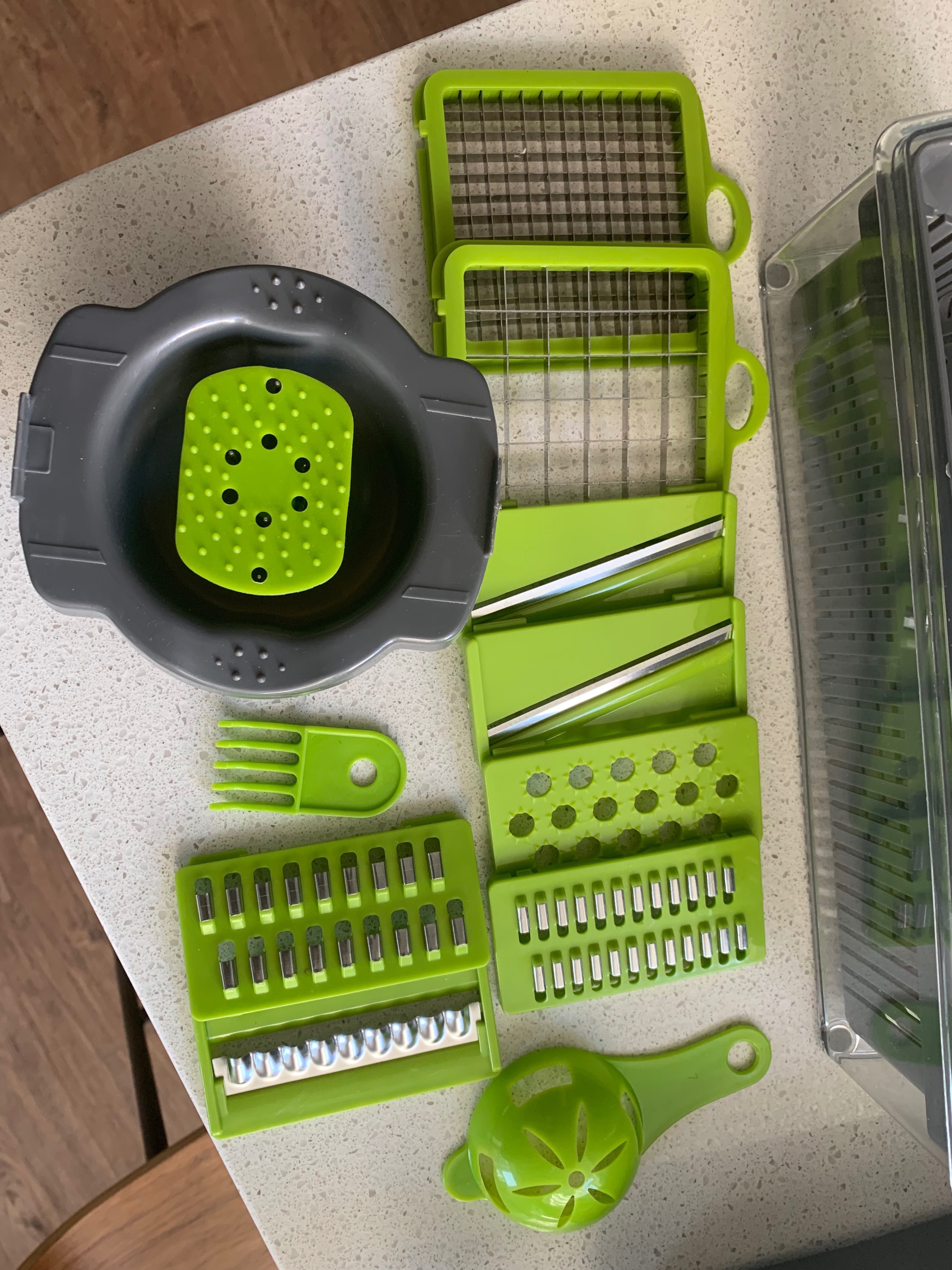 🥕 Multi-Blade Vegetable Mandoline Slicer — Full Set - photo 2