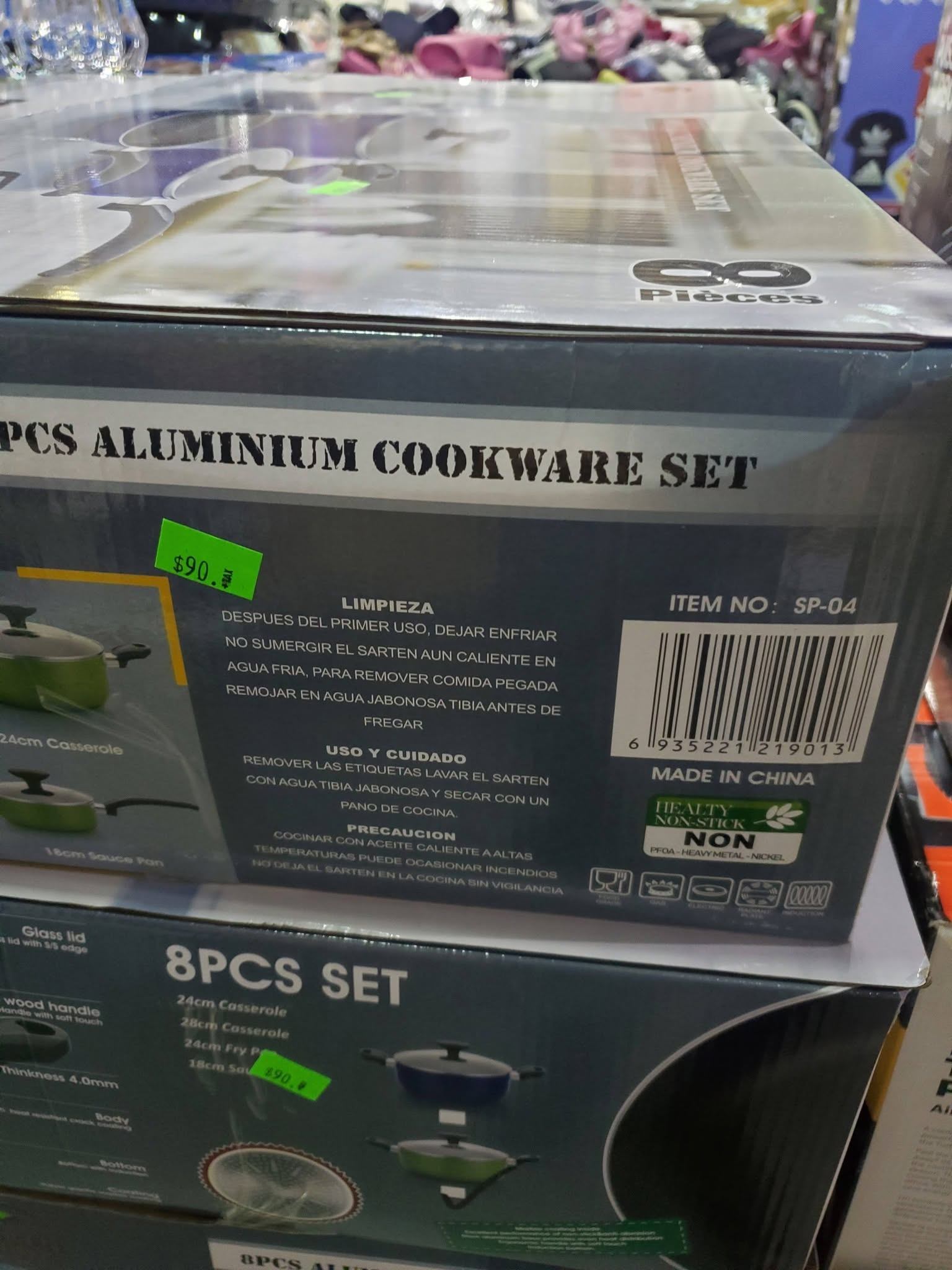 Queen Time Aluminum Cookware Set – 8 pcs - photo 5