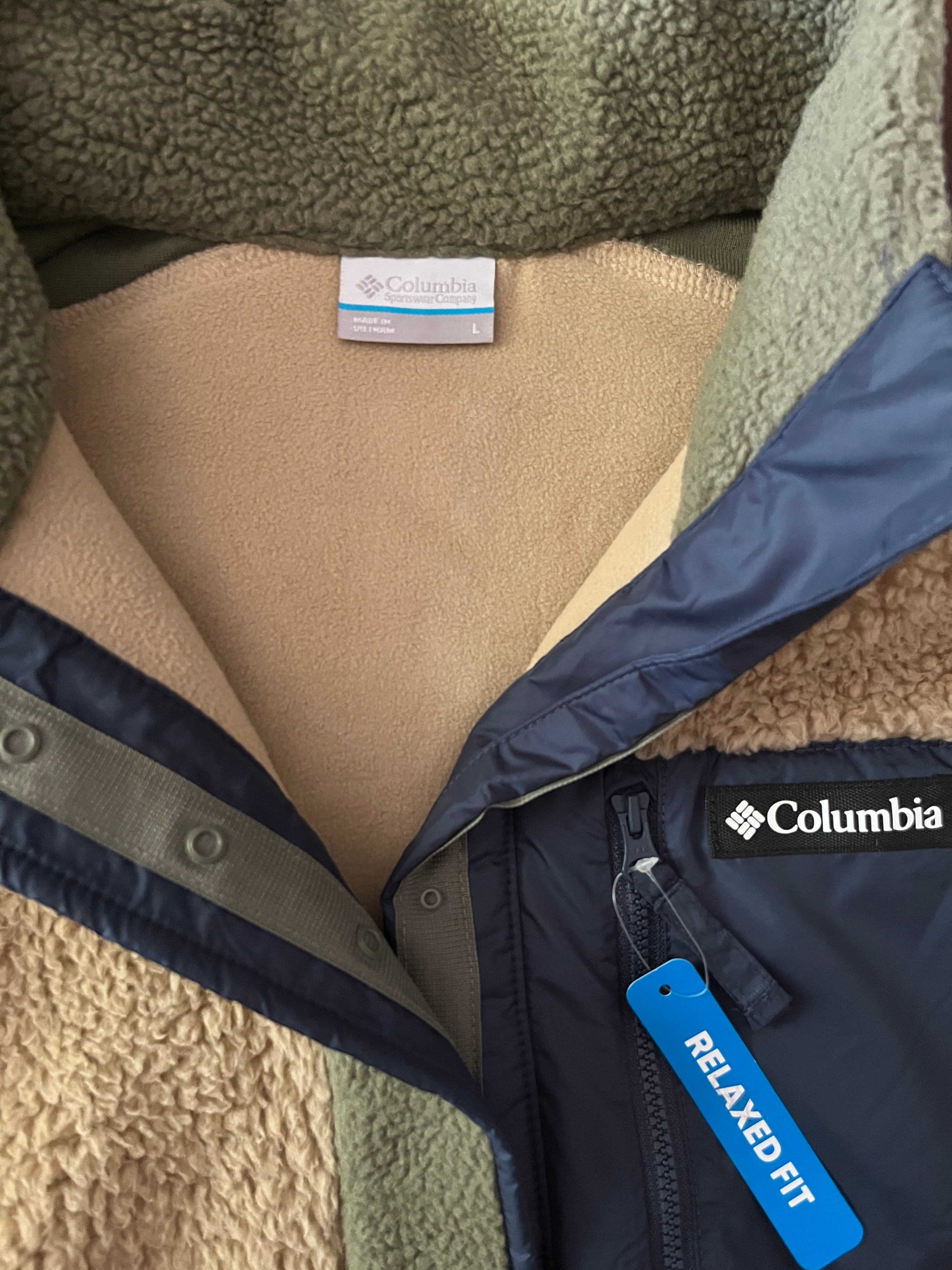 Columbia Fleece Pullover Jacket - Women's Size L - photo 3