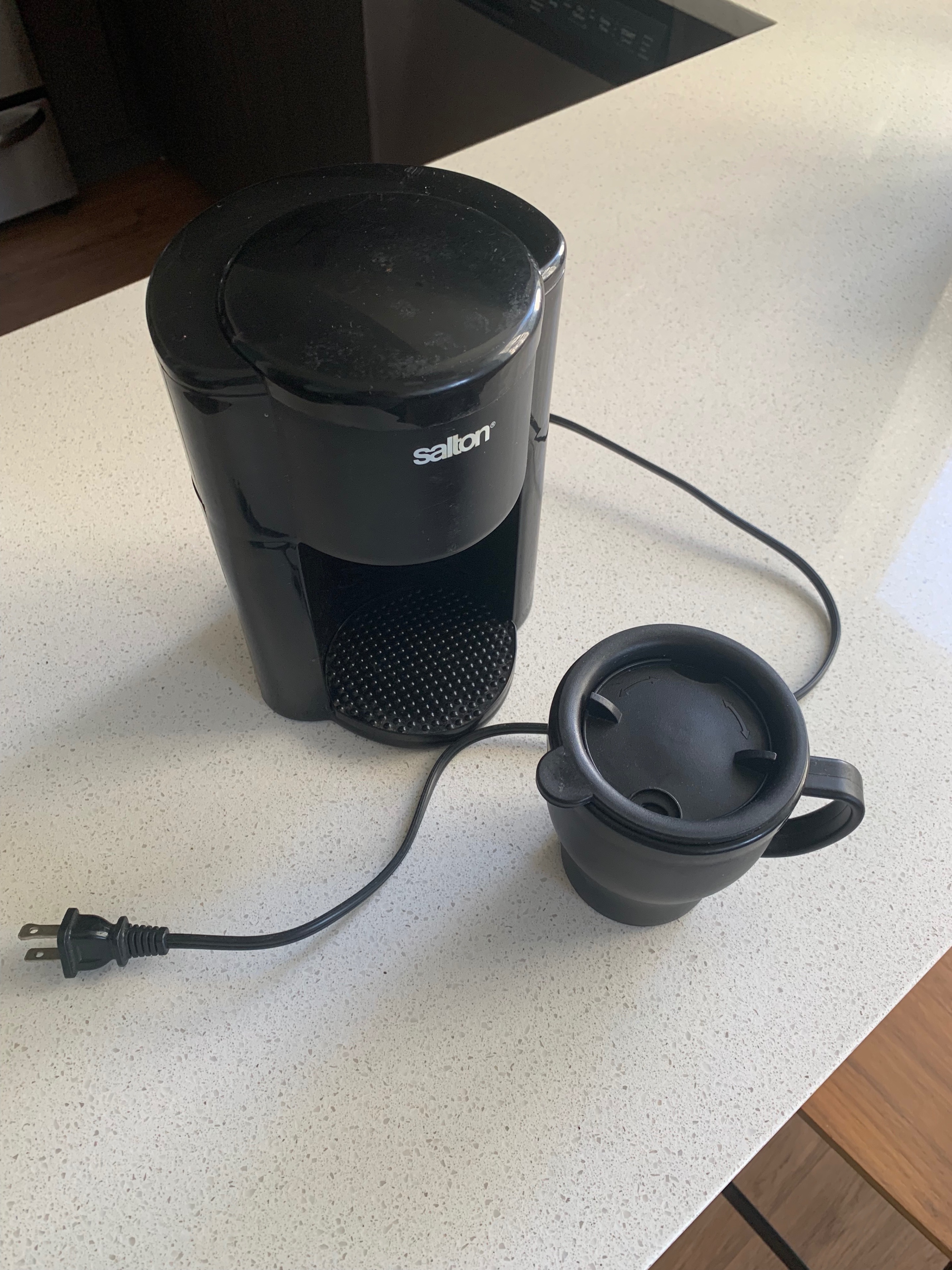 ☕ Salton Single-Serve Coffee Maker — Black - photo 2