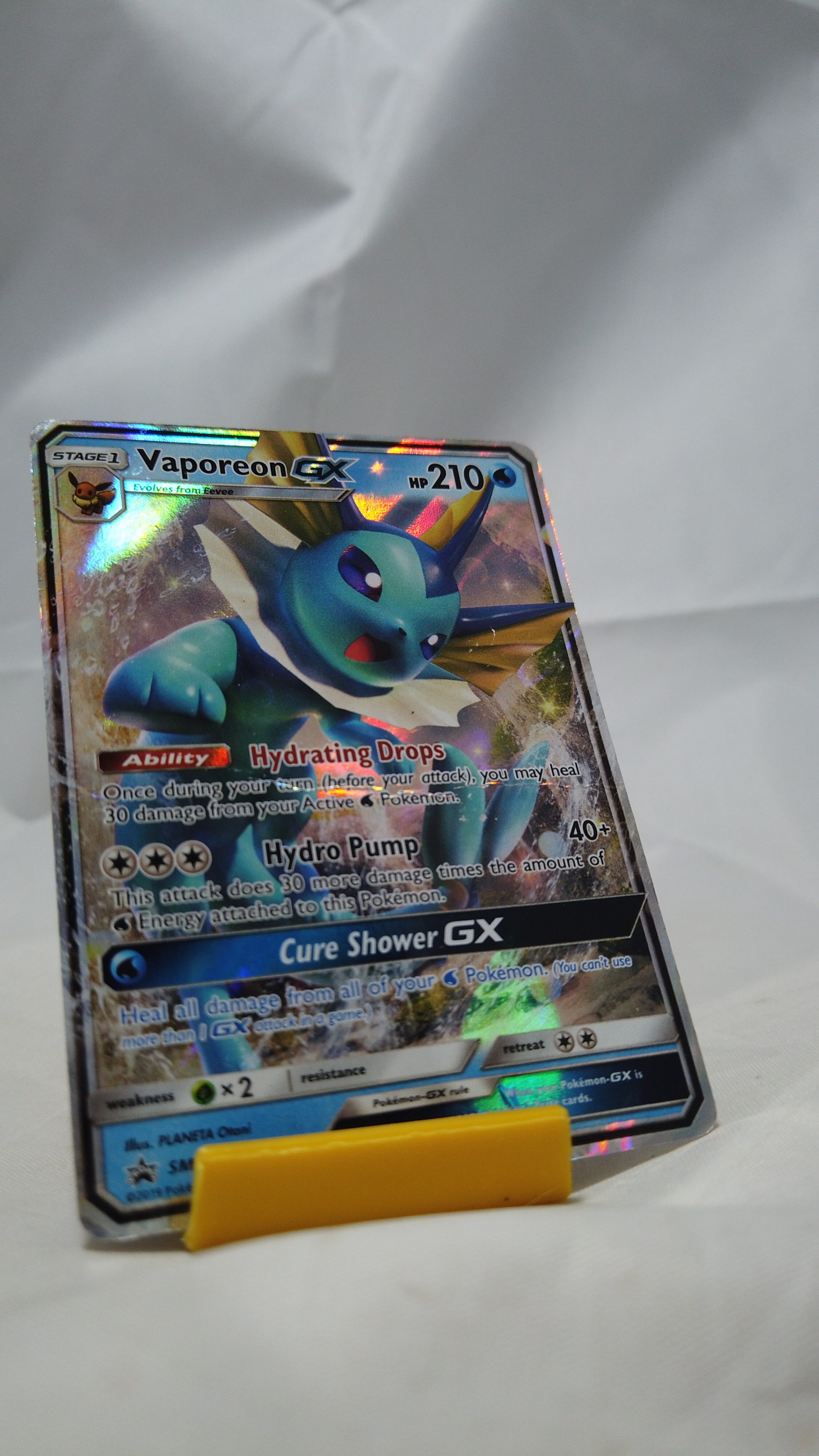 Pokemon Vaporeon-GX SM172/248 SM Black Star Promos Promo DMG