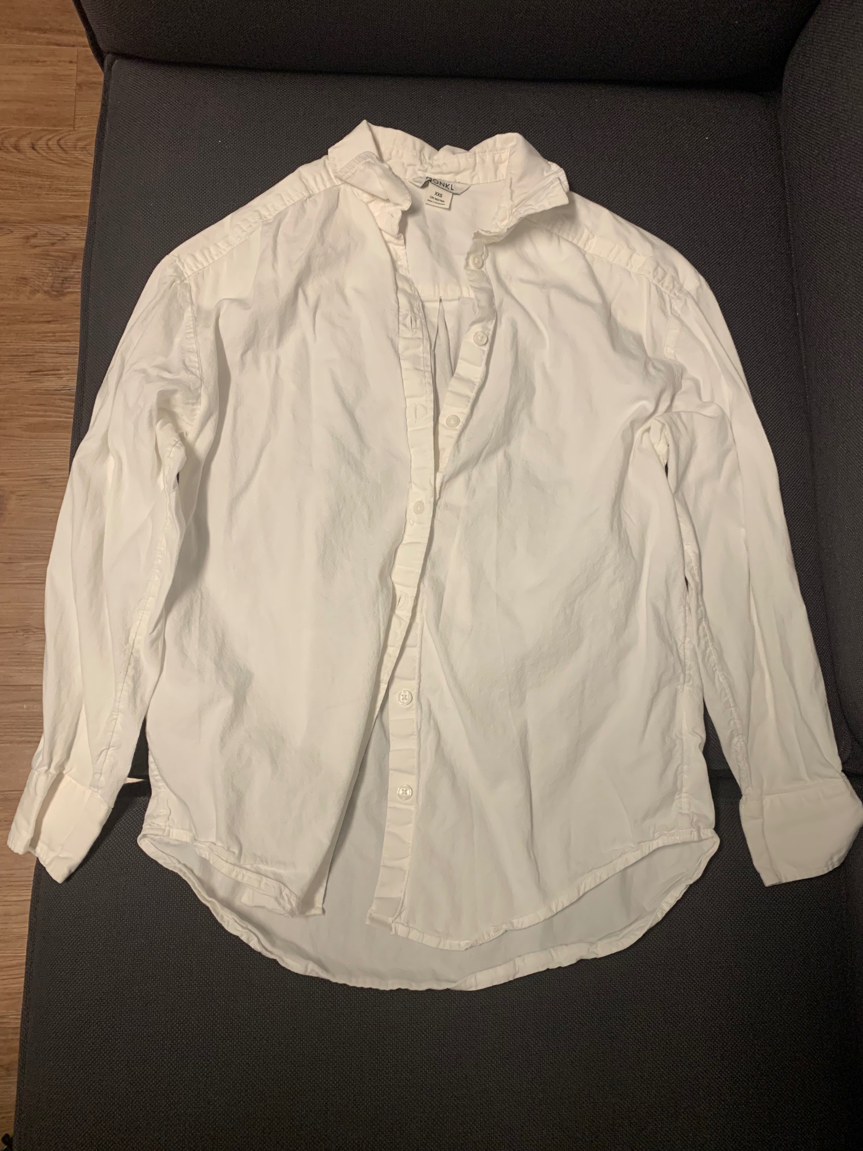 White Button-Down Shirt
