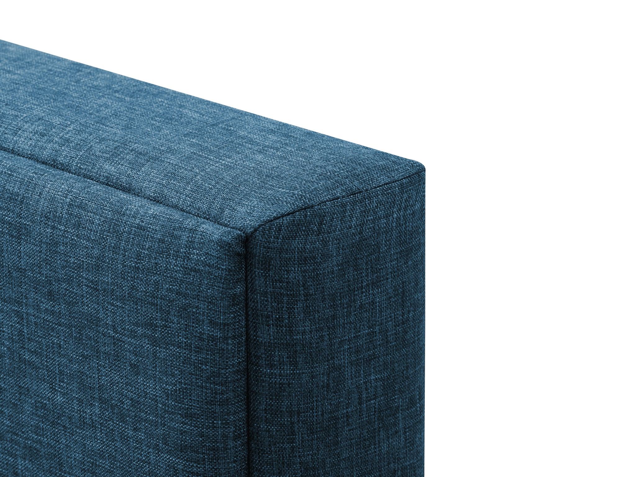 Ocean Blue Queen Platform Bed | No Box Spring Required | BNIB - photo 5