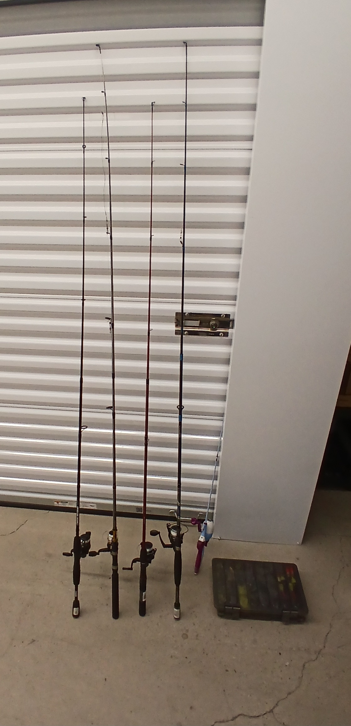 Fishing Rods and Tackles (Full Set)
