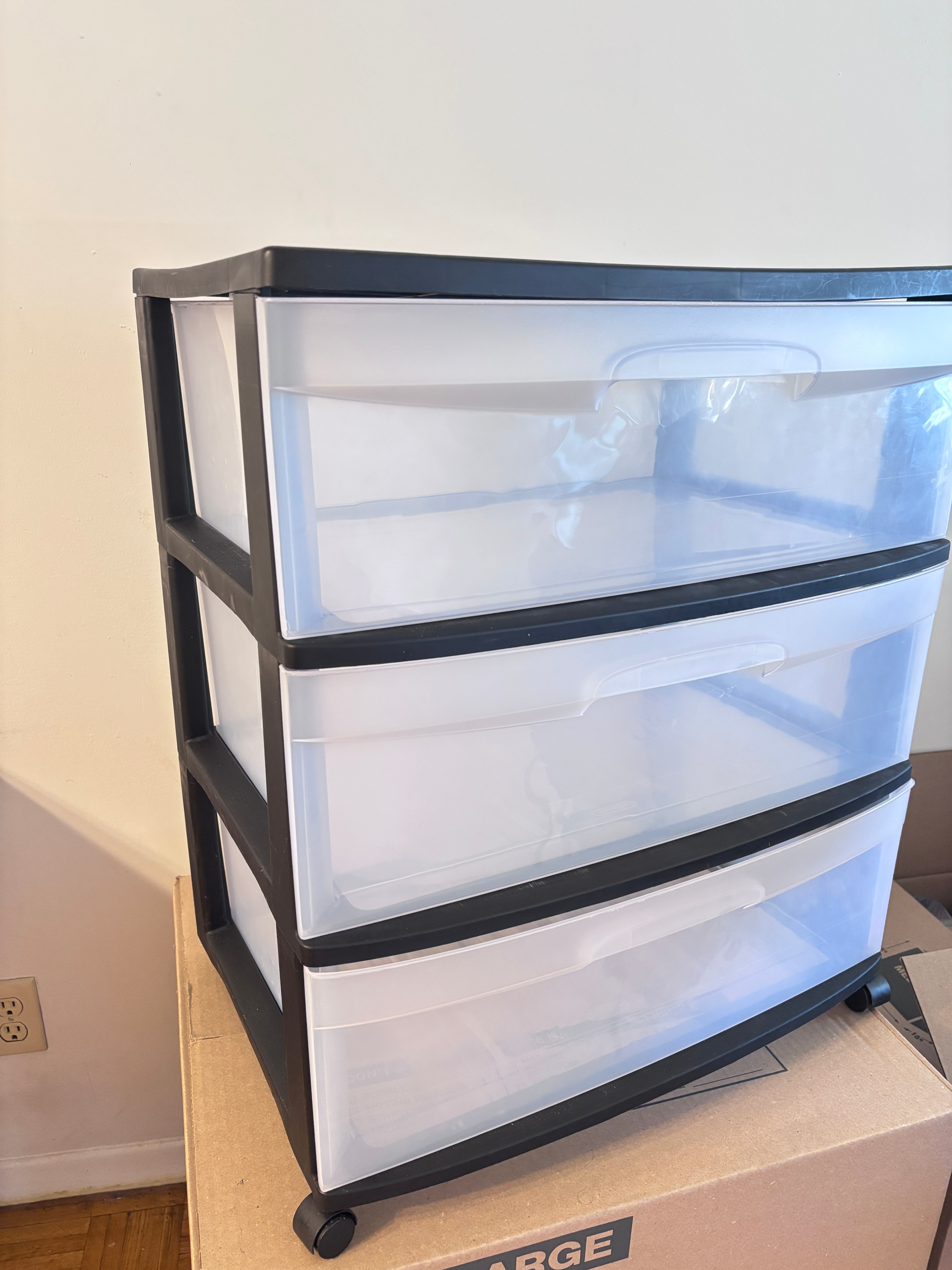 3 tier Storage Drawer with Wheels - photo 2