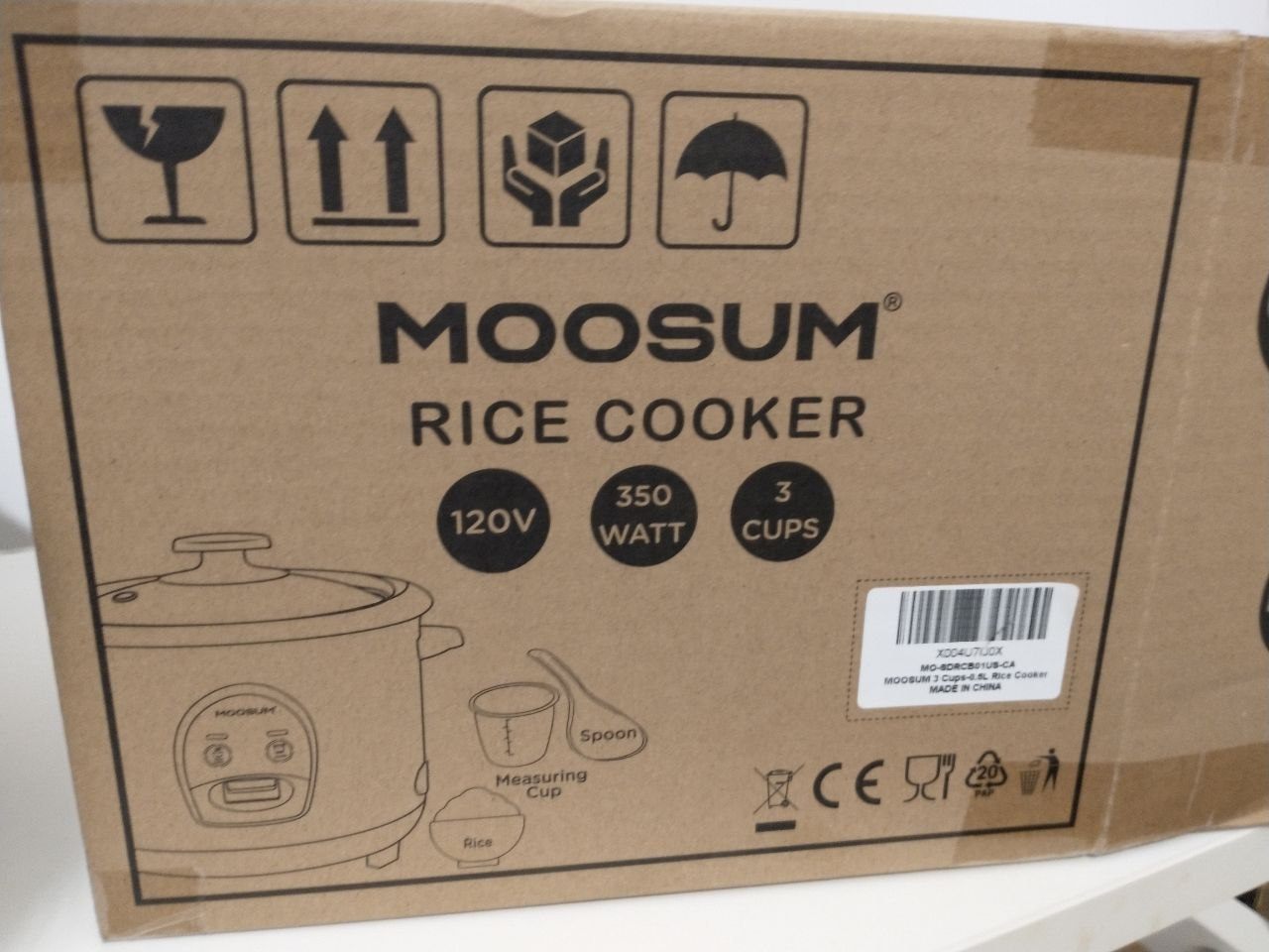 Compact Rice Cooker - Steel Bowl - Barely Used - photo 4