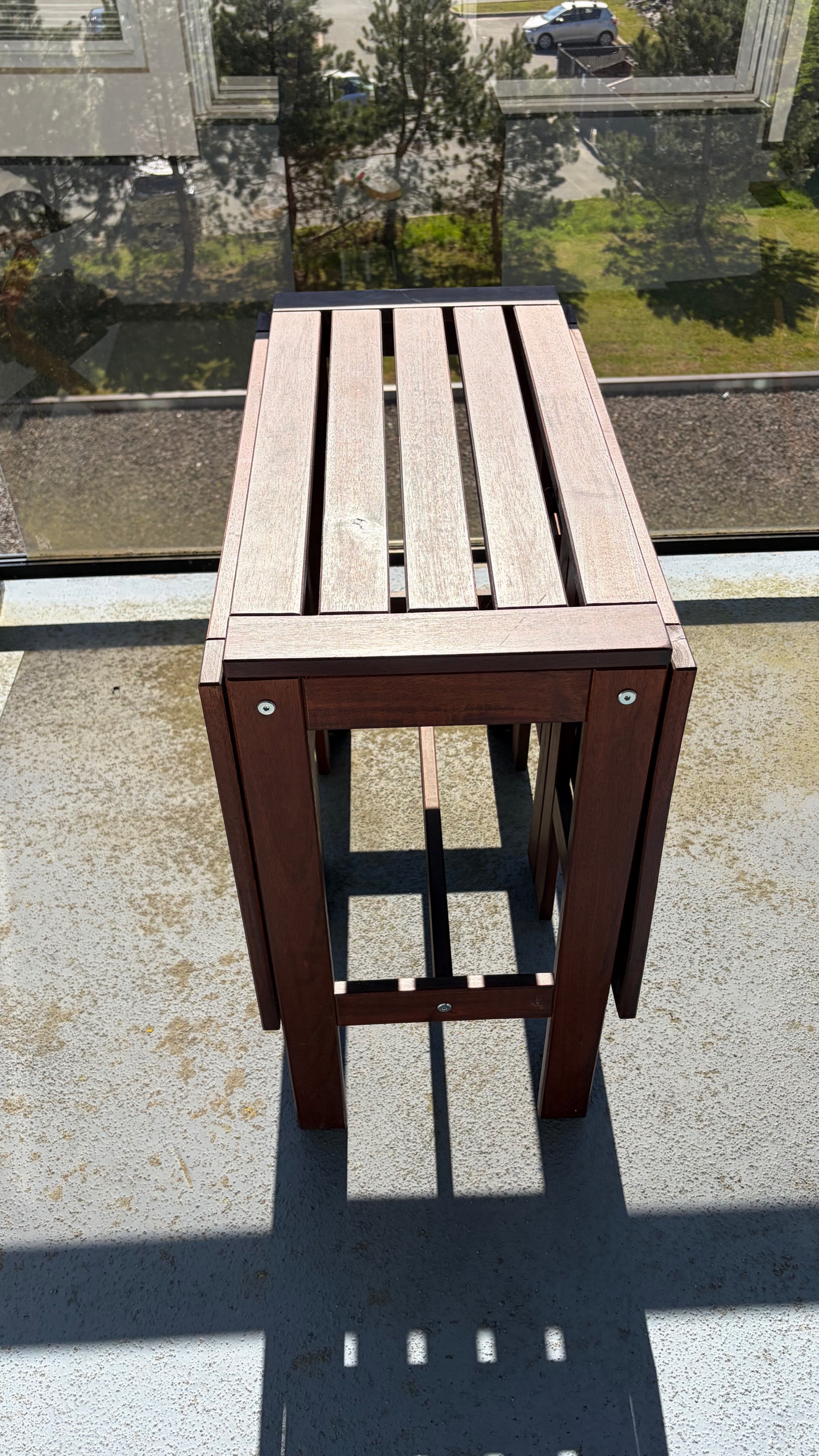 IKEA ÄPPLARÖ Patio Table and 2 Chairs – Cushions Included - photo 5