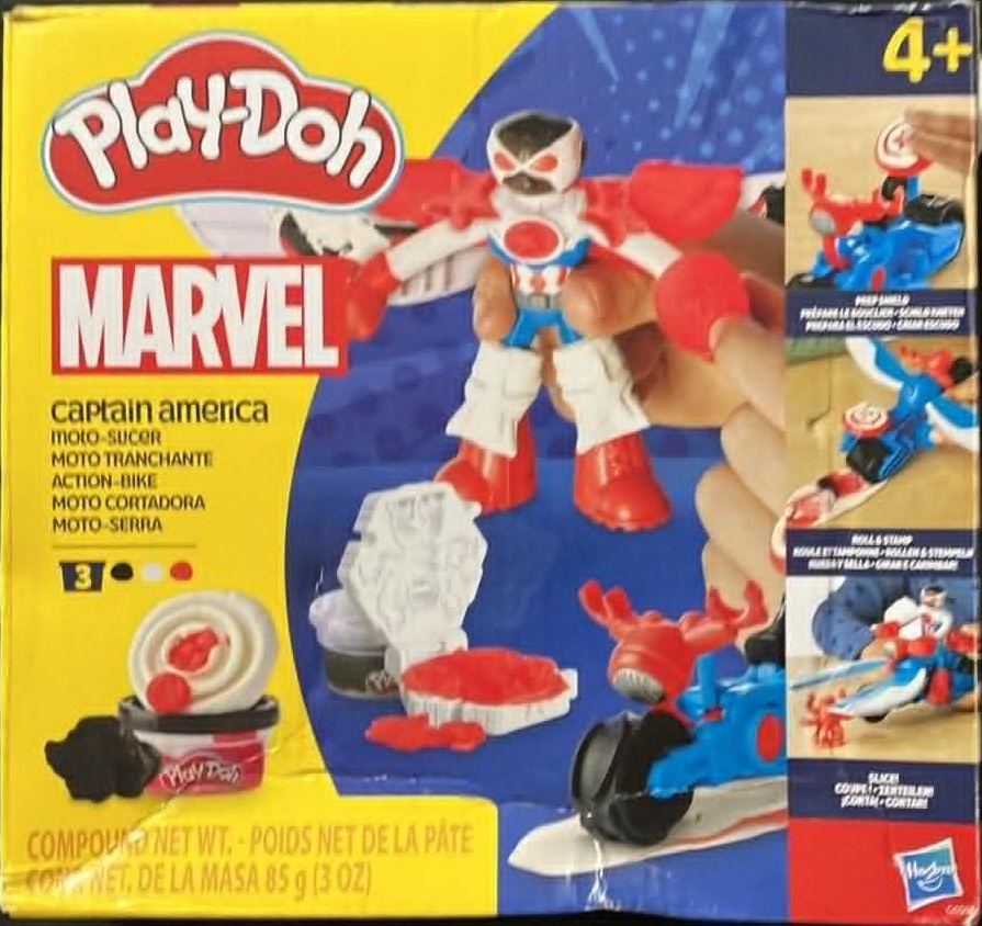 Play-Doh Marvel Captain America Playset (New)
