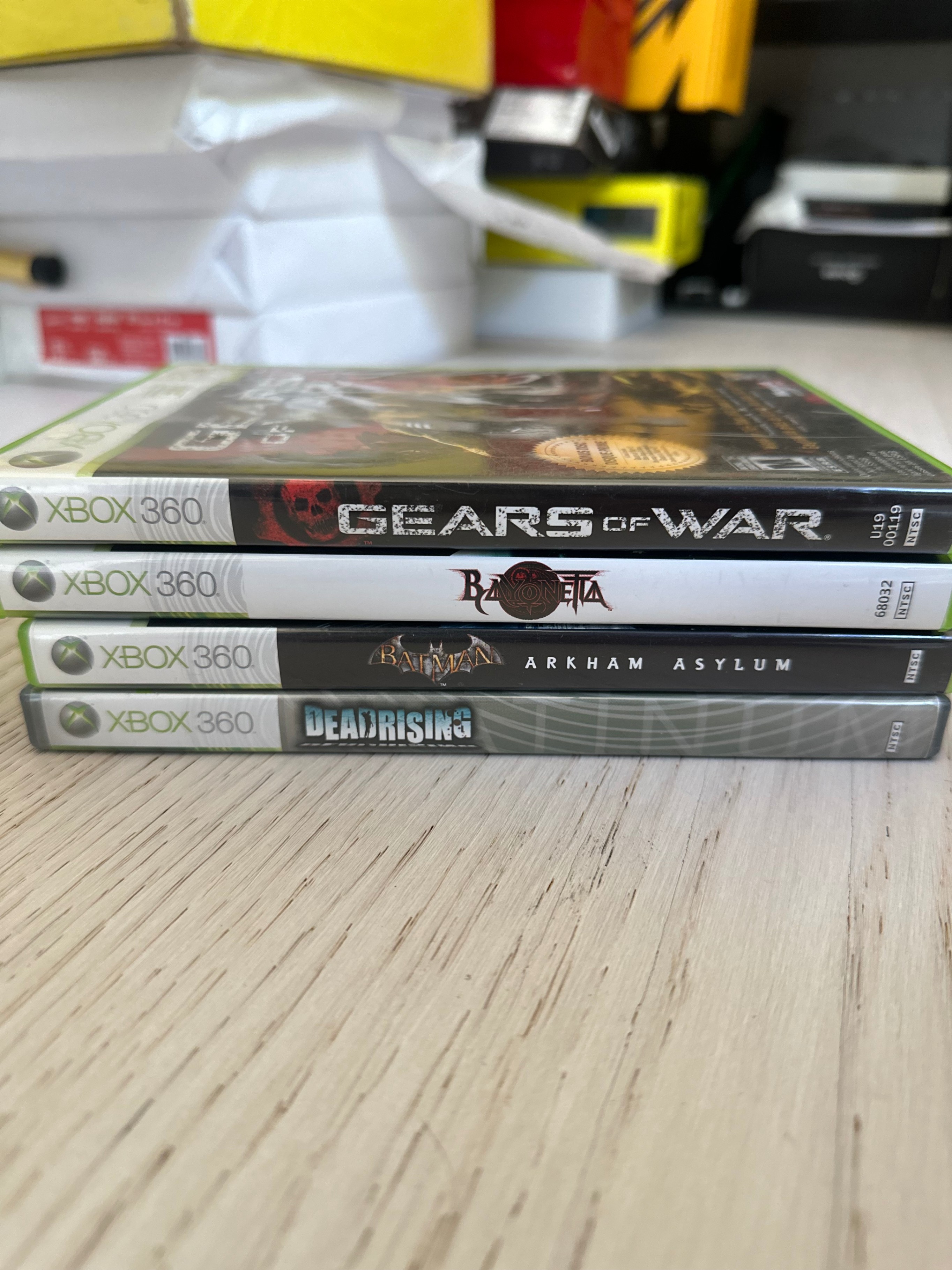 Xbox 360 Console with 4 Games - photo 3