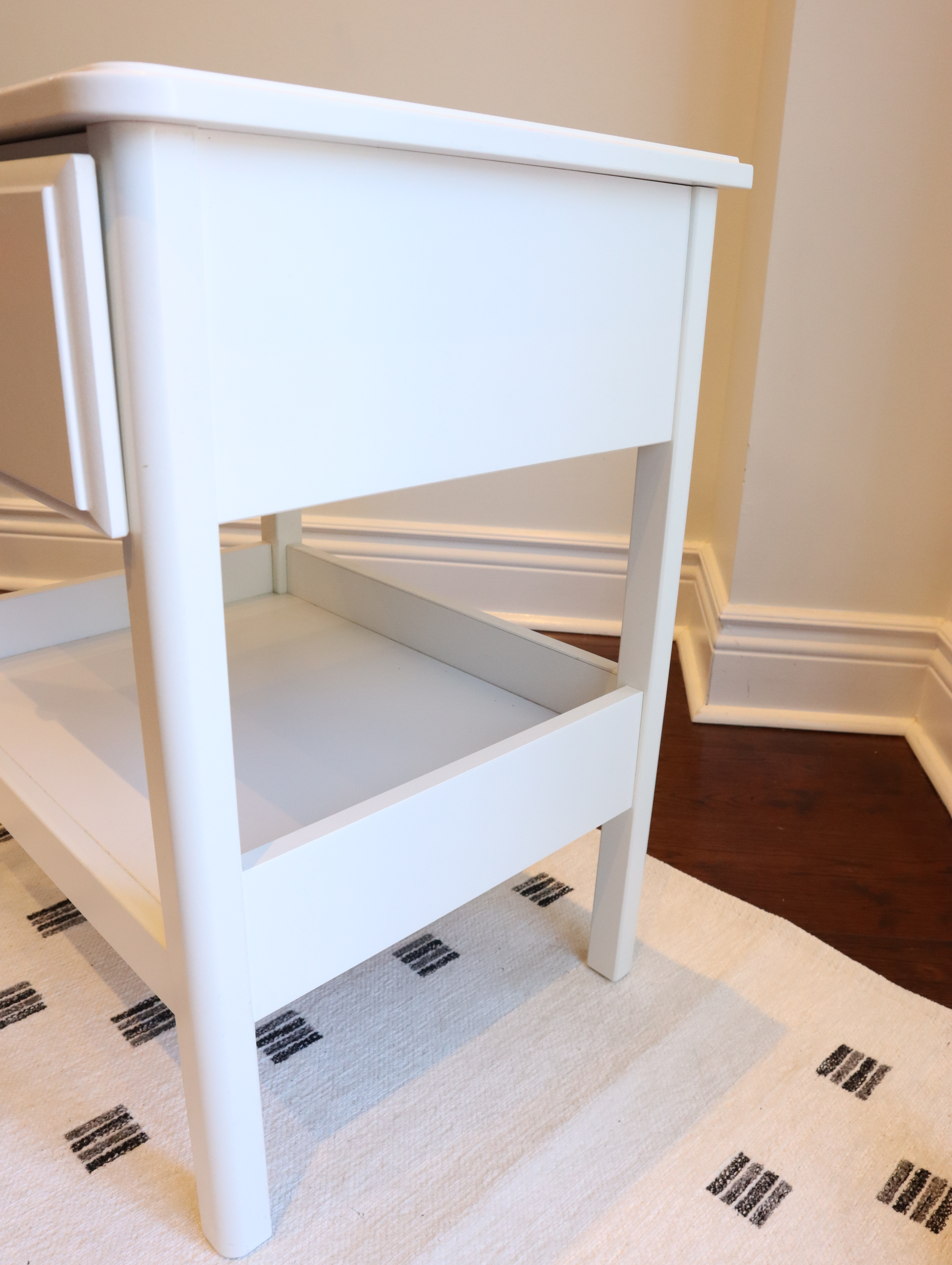 IKEA White Night Table - photo 5