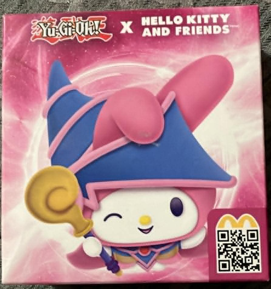 McDonalds Yu-Gi-Oh x Hello Kitty Melody as Dark Magician Girl