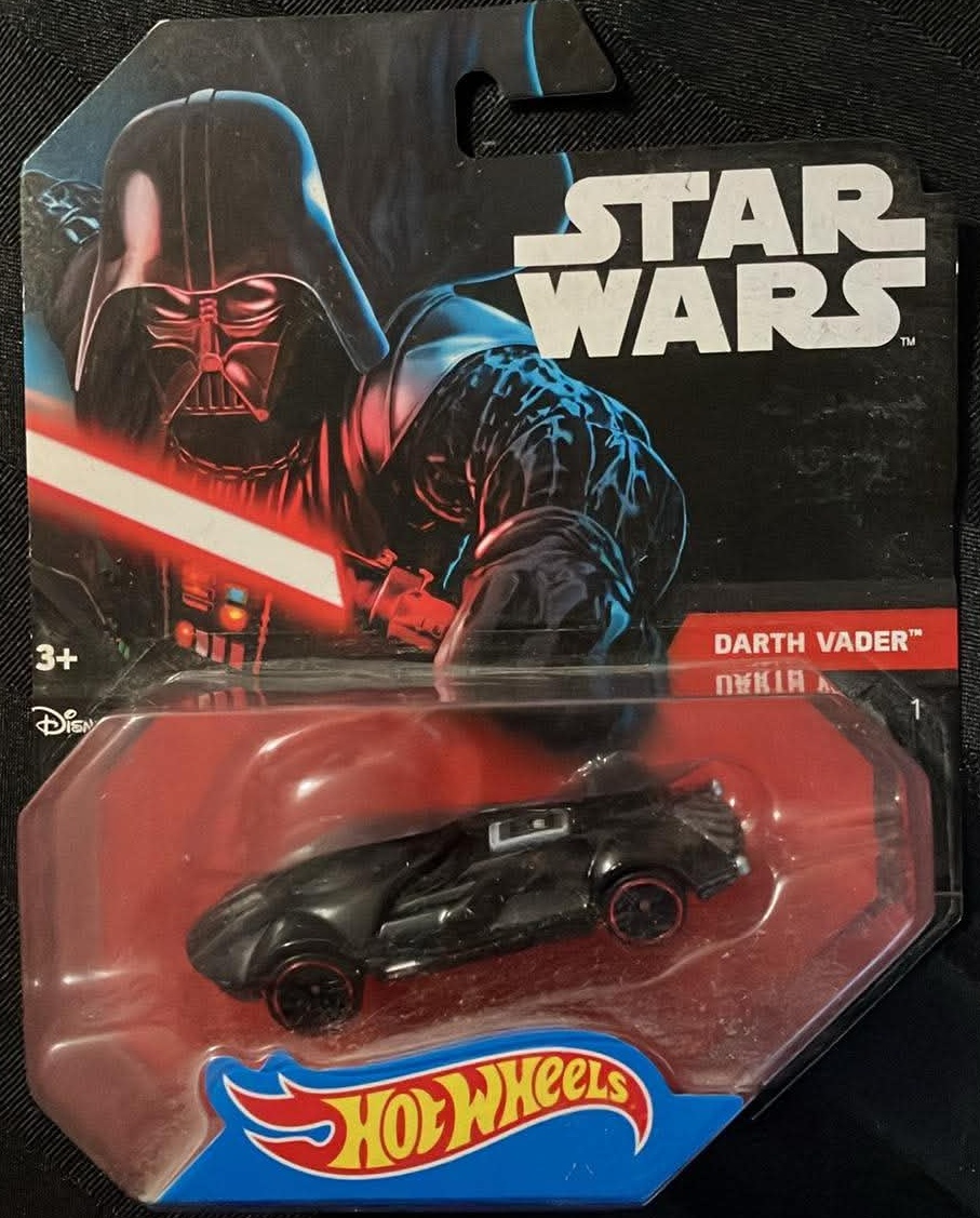 Hot Wheels Star Wars Darth Vader Character Car (New)
