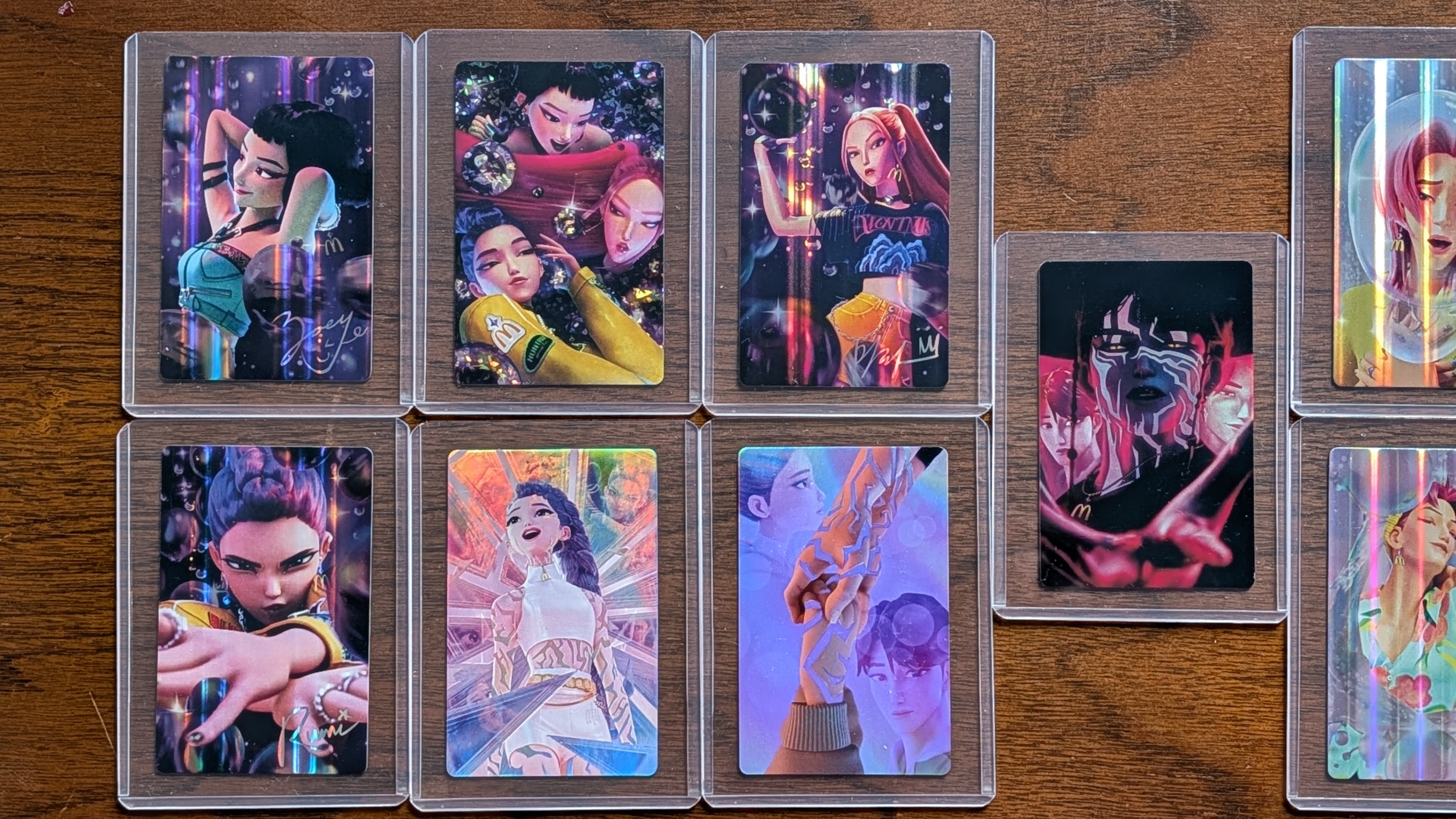McDonald’s K-Pop Demon Hunters Photocard COMPLETE SET 13 Cards - photo 3
