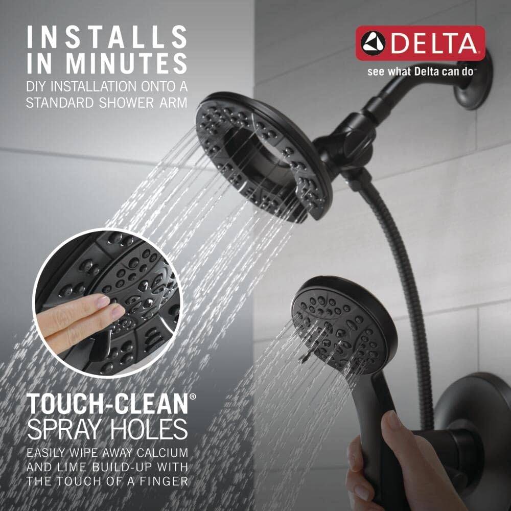 Delta Faucet 4-Spray In2ition Dual Shower Head with Handheld - photo 2