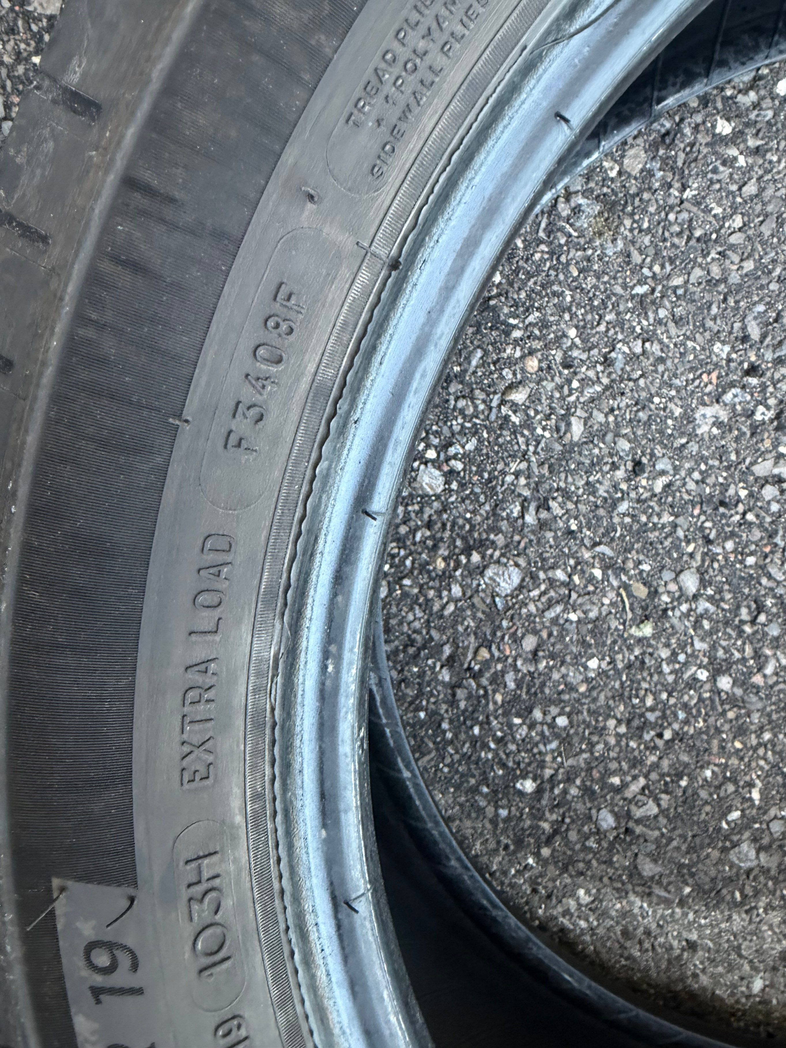 Michelin Primacy A/S 225/55R19 All Season Tires Set of 4 - photo 5