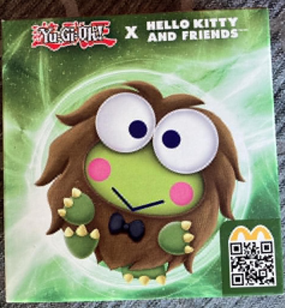Mcdonalds Yu Gi Oh x Hello Kerokerokeroppi x Kuriboh (New)