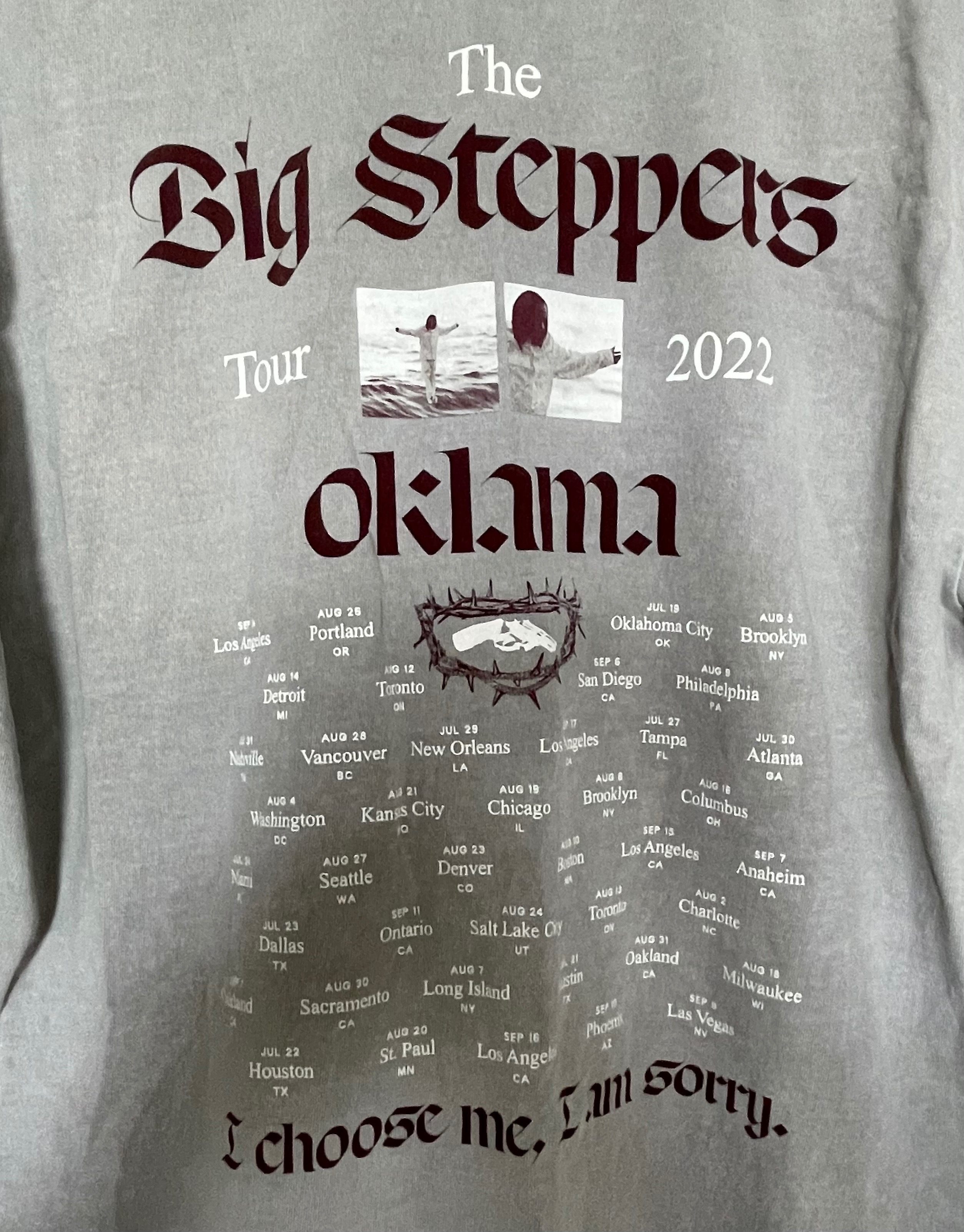 Kendrick Lamar Big Steppers Tour Shirt - Toronto 2022 (Size L) - photo 2