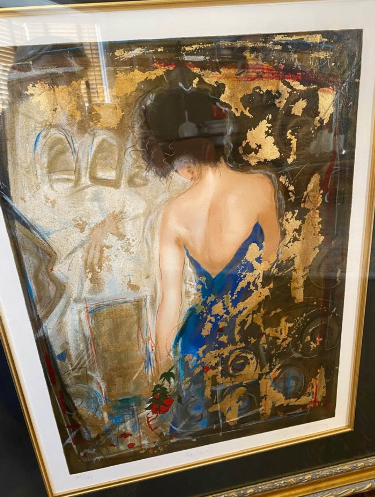 Signed Numbered Serigraph Art Janet Treby Muse VI - photo 2