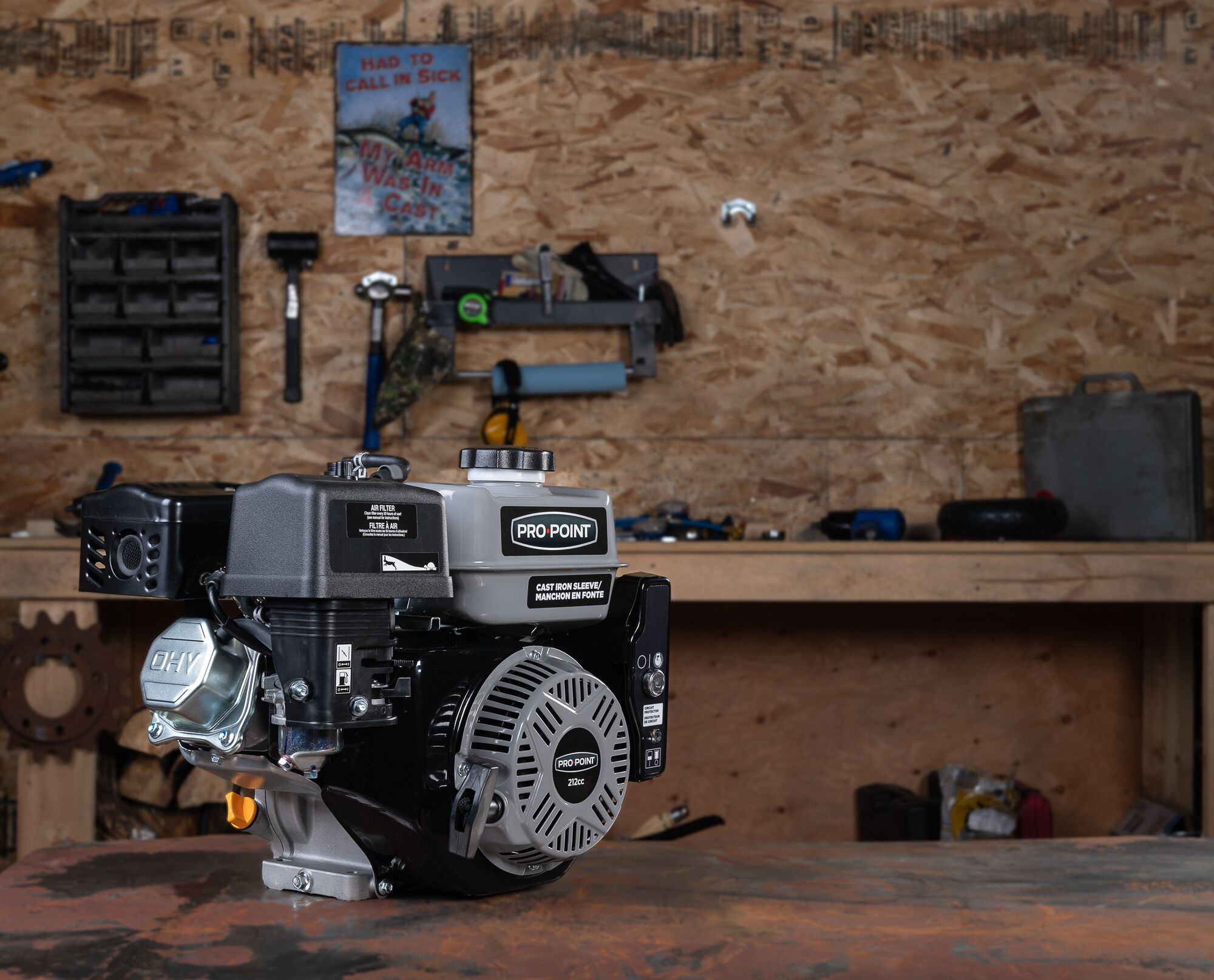 212cc OHV Gas Engine with Electric Start - photo 3