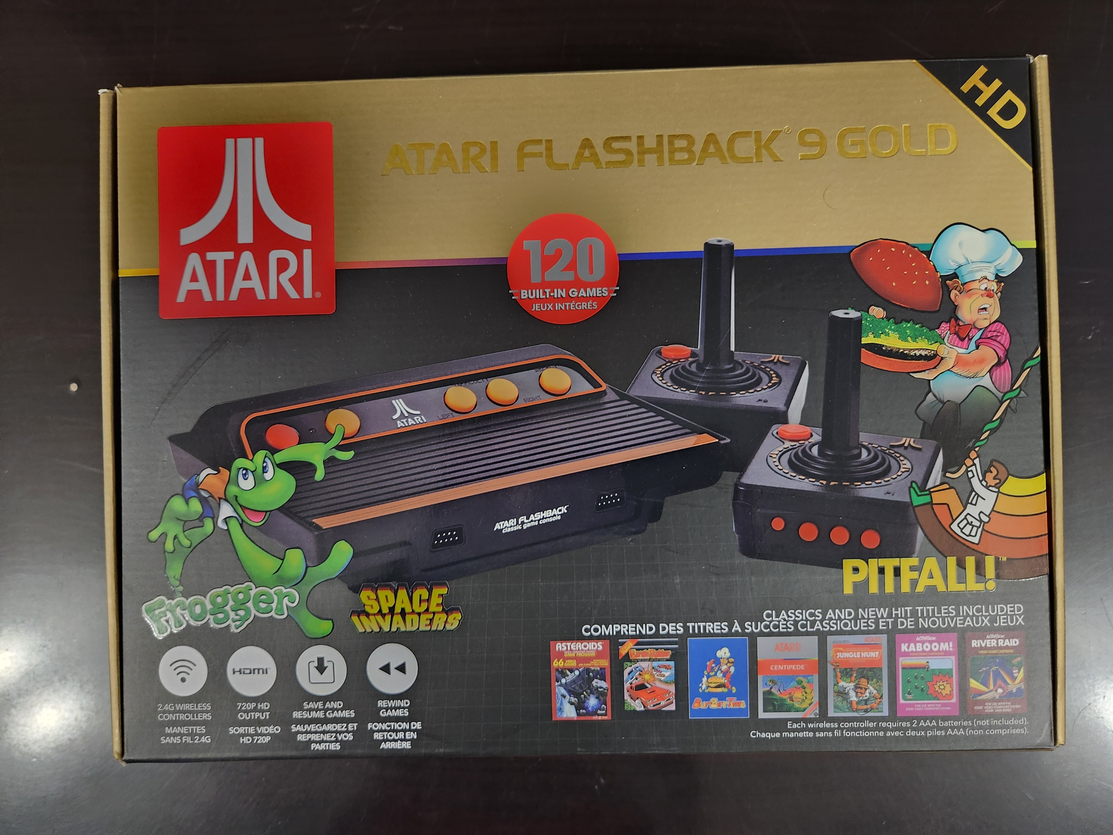 Atari Flashback 9 Gold Game Console