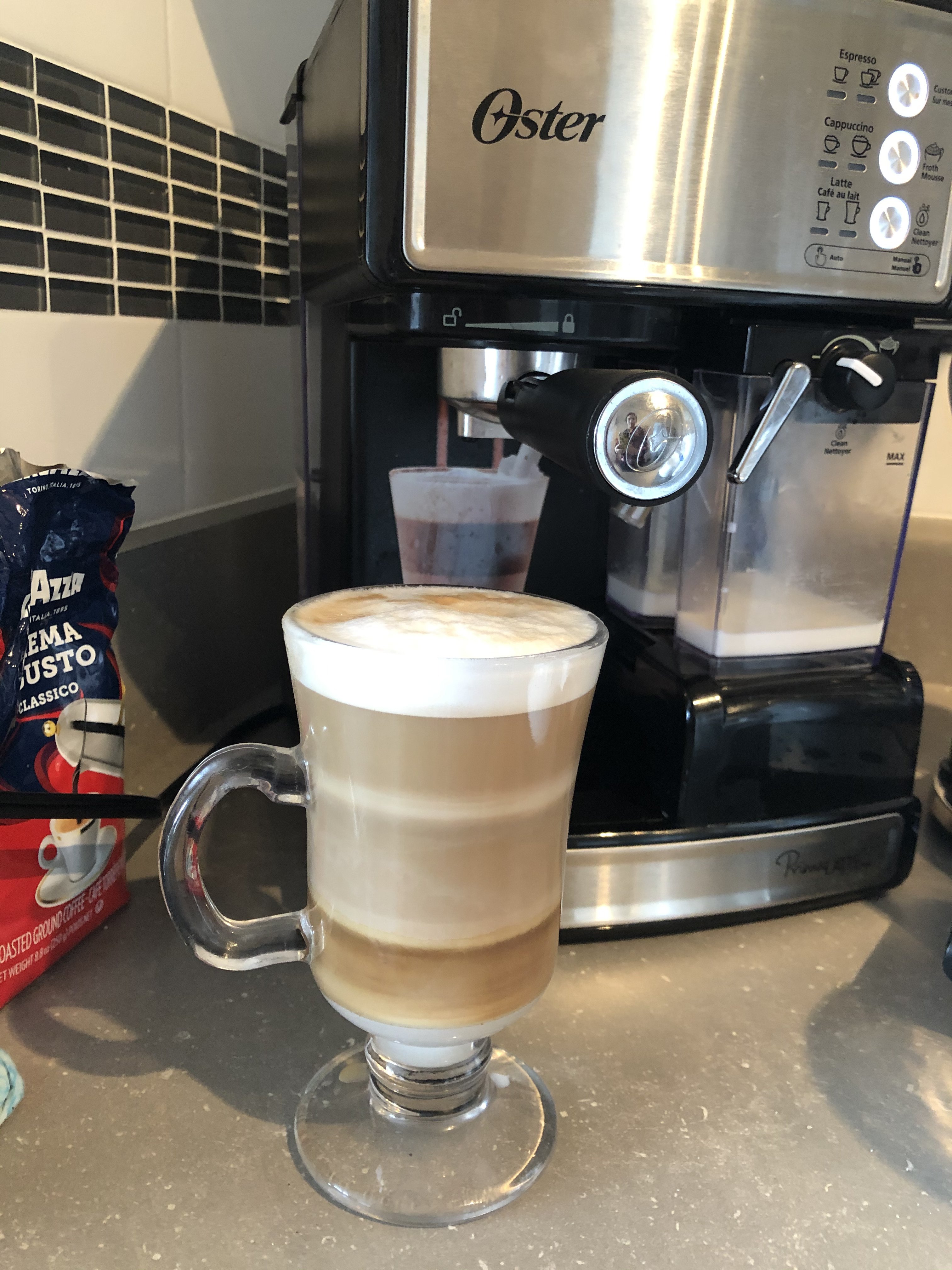 Oster Prima Latte Espresso Cappuccino Latte Machine - $30