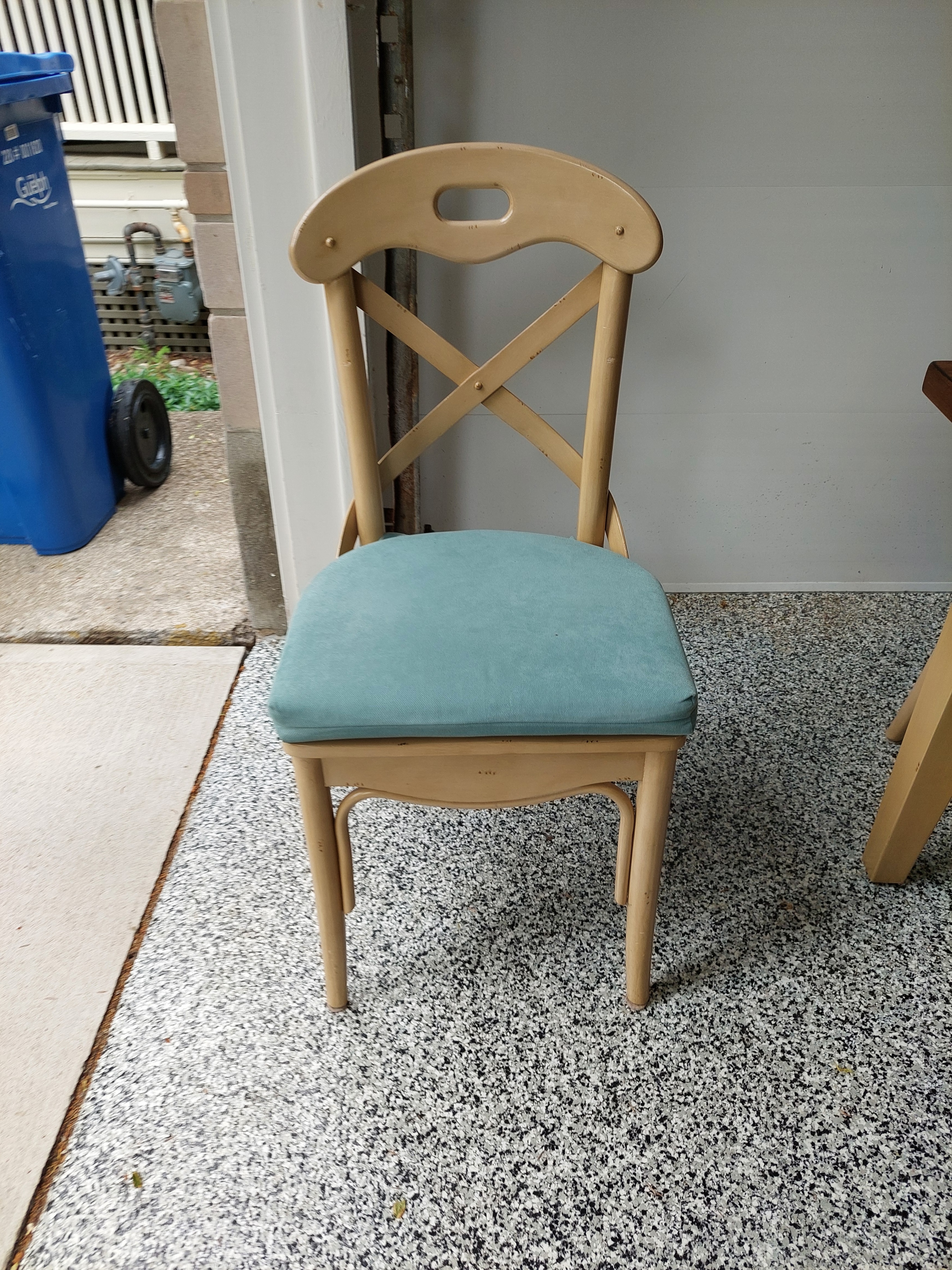 Pier 1 Imports Farmhouse Style Dining Table and Chairs - photo 5