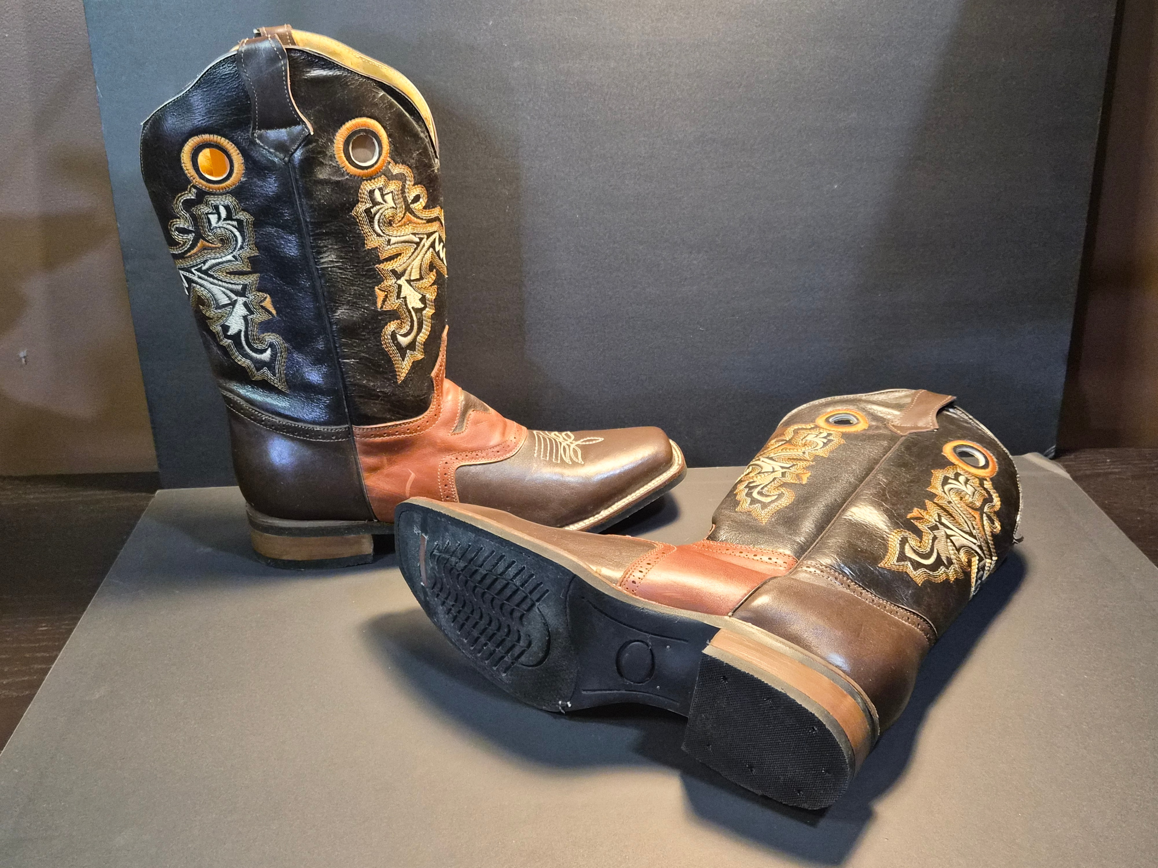 Size 17 Western Cowboy Boots - photo 5